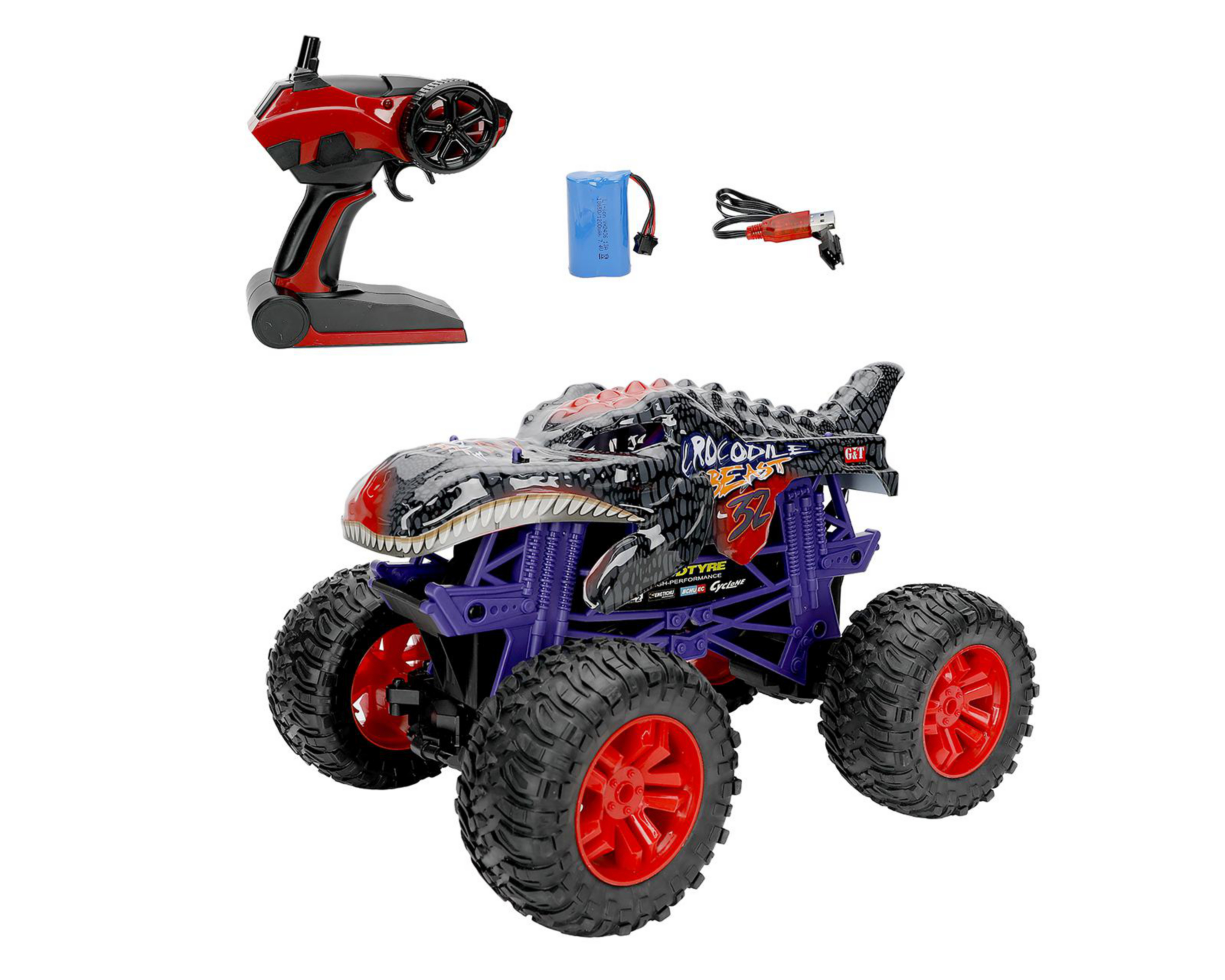 Carro a Control Remoto Funzone Recargable $1,499