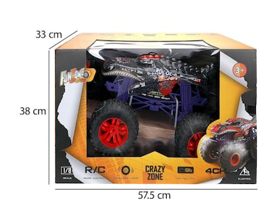 Foto 4 | Carro a Control Remoto Funzone Recargable
