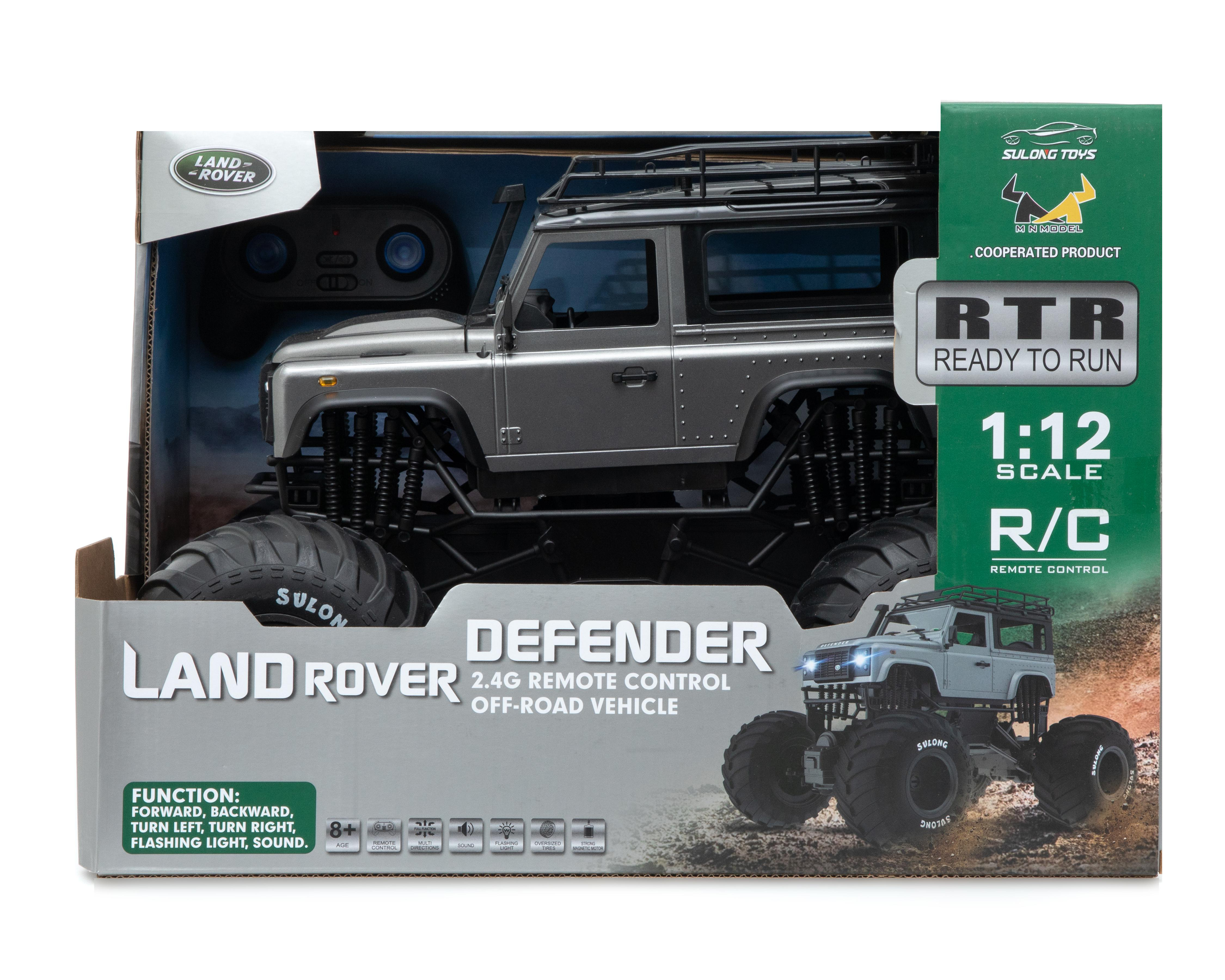 Foto 8 pulgar | Carro de Control Remoto Sulong Toys Land Rover Defender