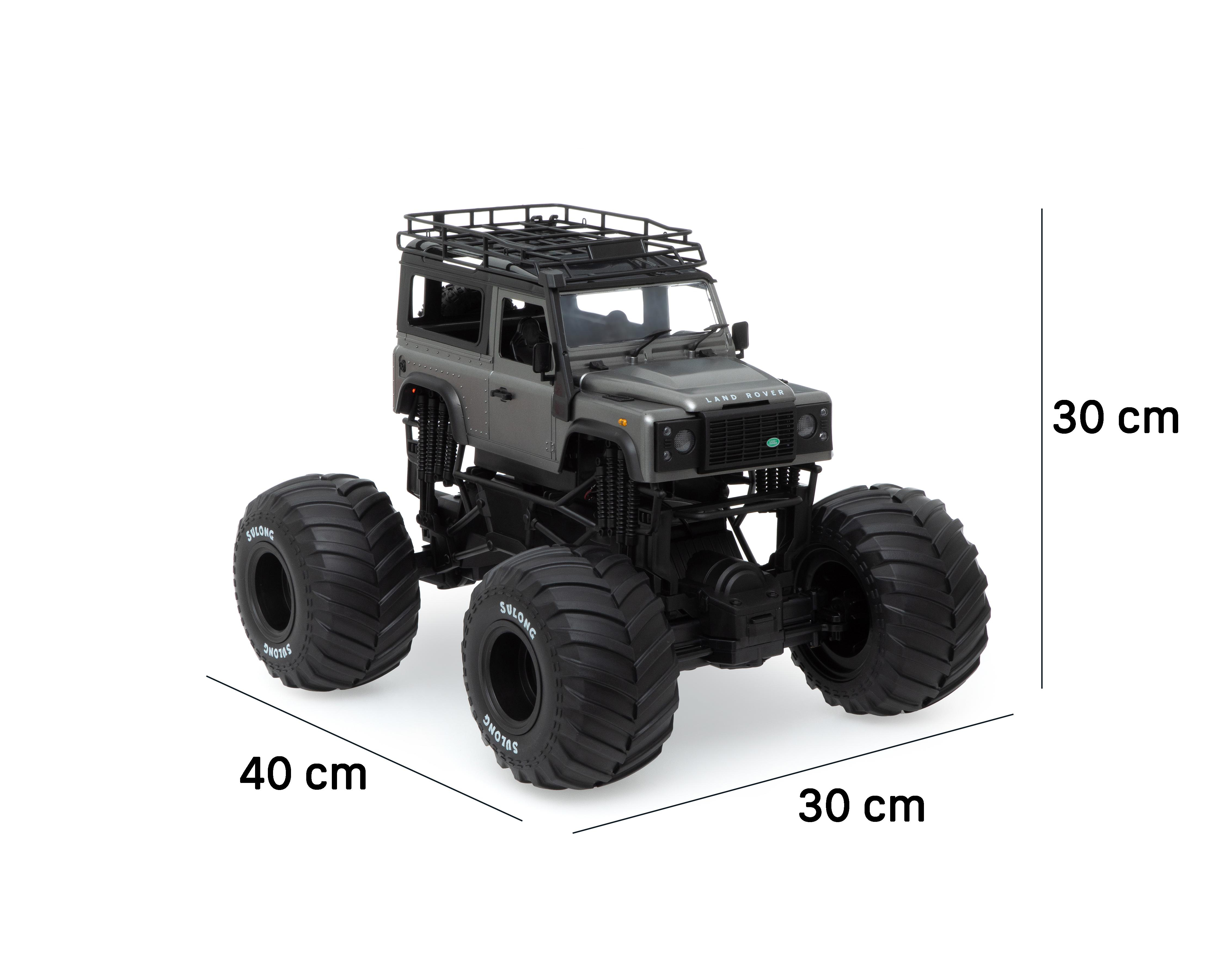 Foto 9 pulgar | Carro de Control Remoto Sulong Toys Land Rover Defender