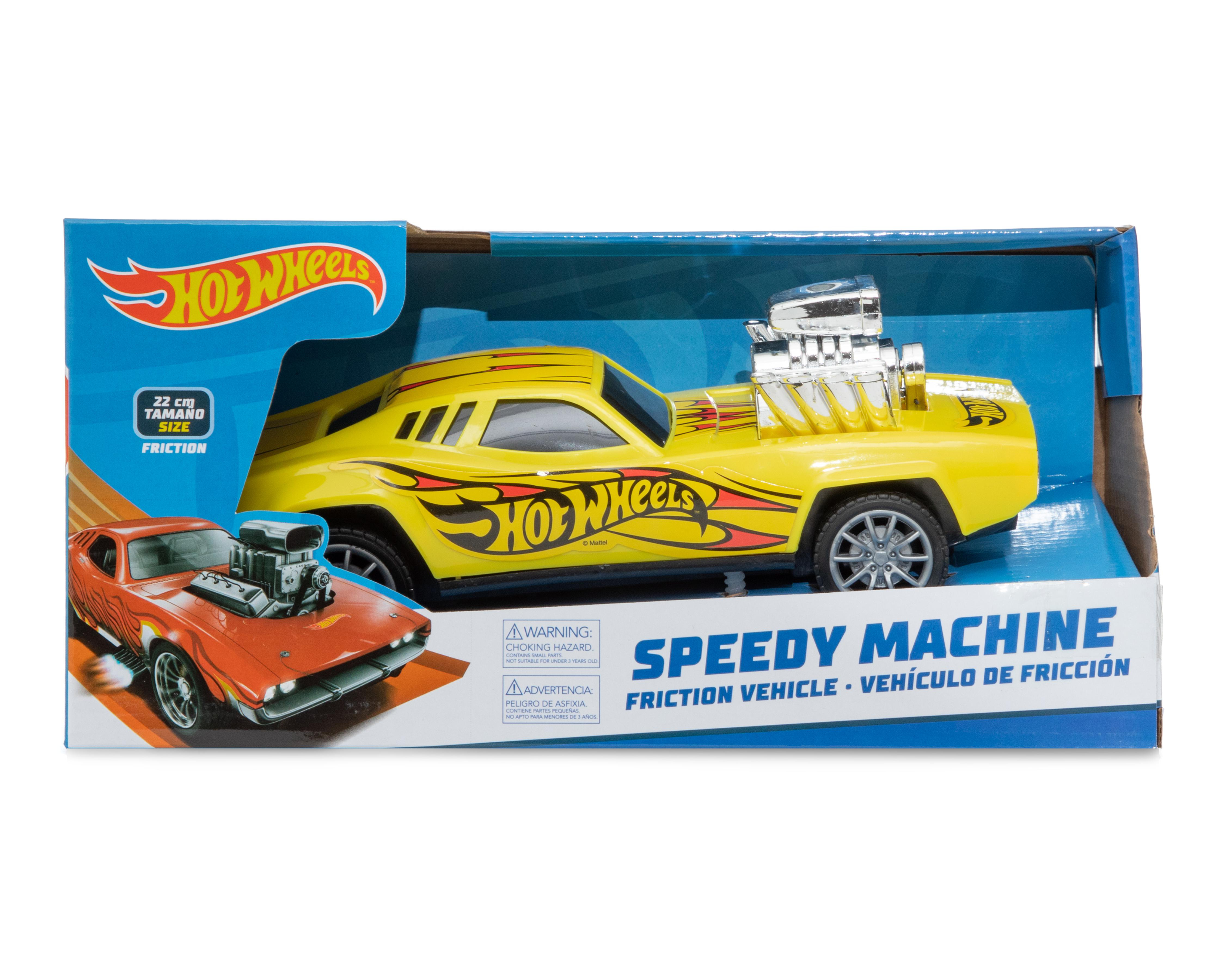 Foto 6 pulgar | Carro de Fricción Hot Wheels Speedy Machine 1 Pieza al Azar