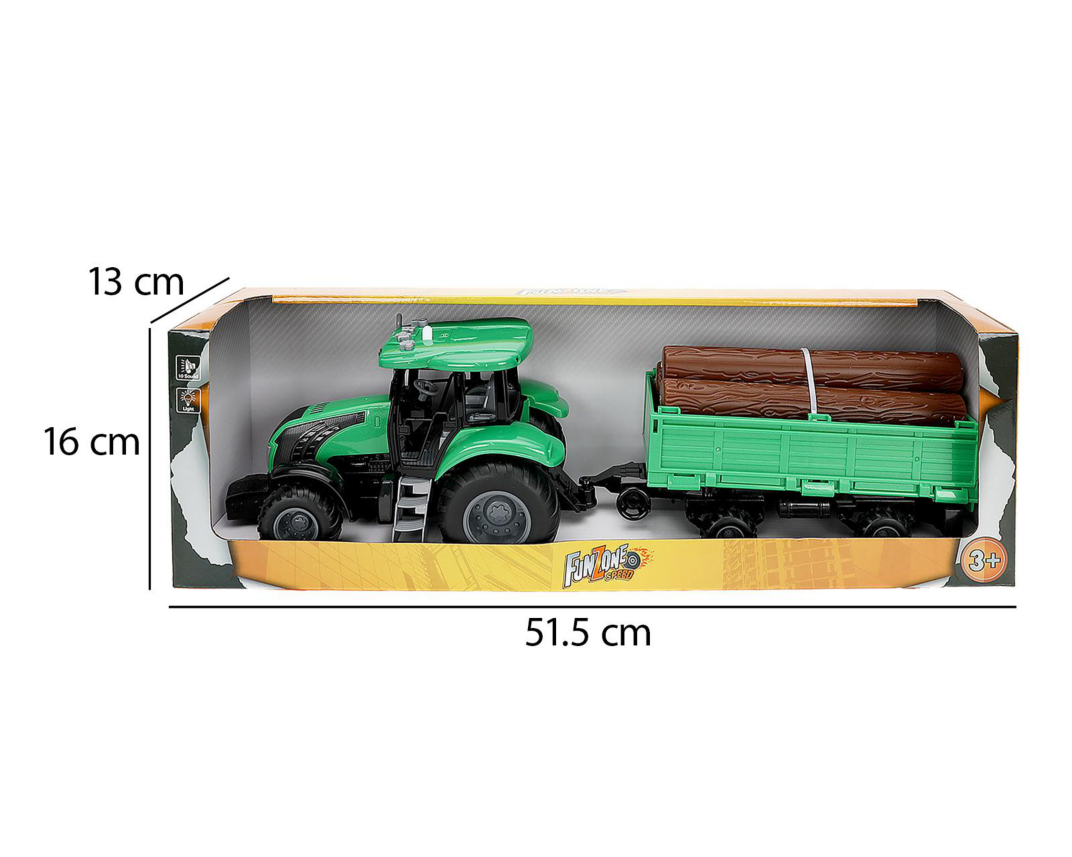 Foto 5 pulgar | Tractor Funzone