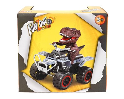 Foto 3 | Vehículo de Fricción Funzone con Dinosaurio Cabezón