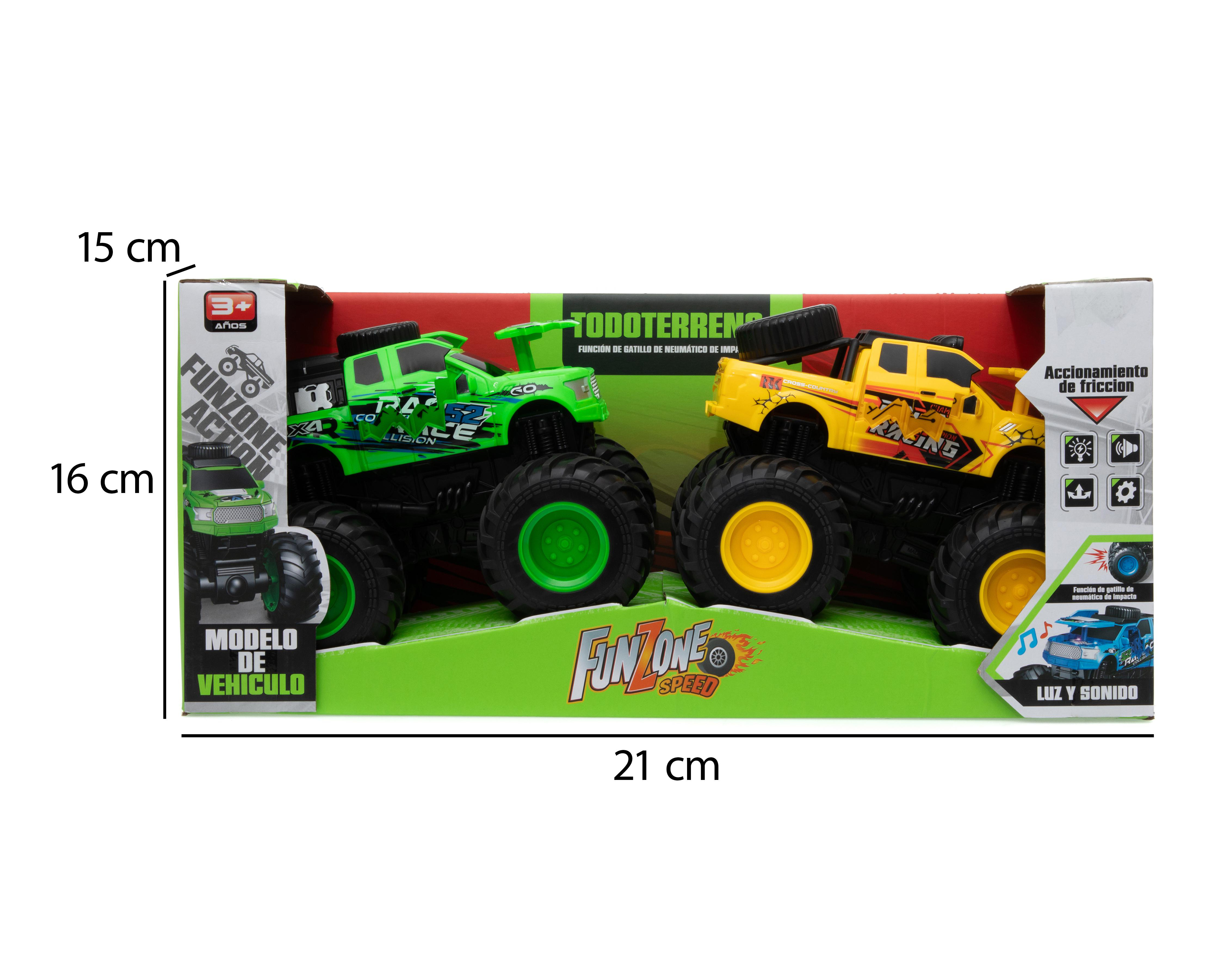 Foto 7 pulgar | Monster Truck de Juguete Funzone