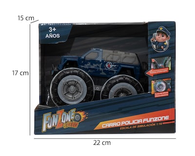 Foto 5 | Carro de Fricción Funzone con Luces y Sonidos