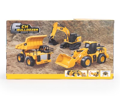 Foto 2 | Camión a Control Remoto Funzone 6CH Bulldozer