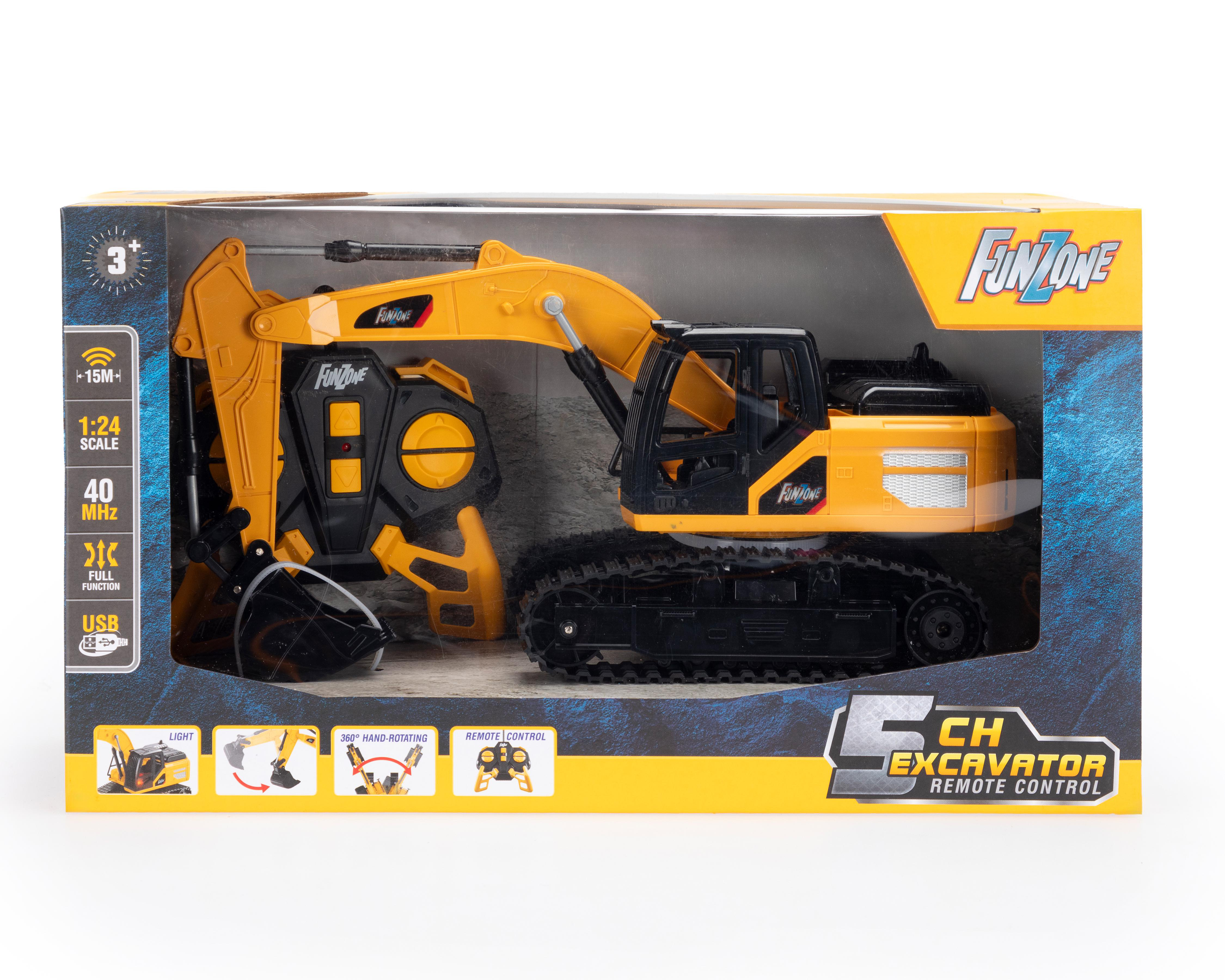 Excavadora a Control Remoto Funzone 5CH
