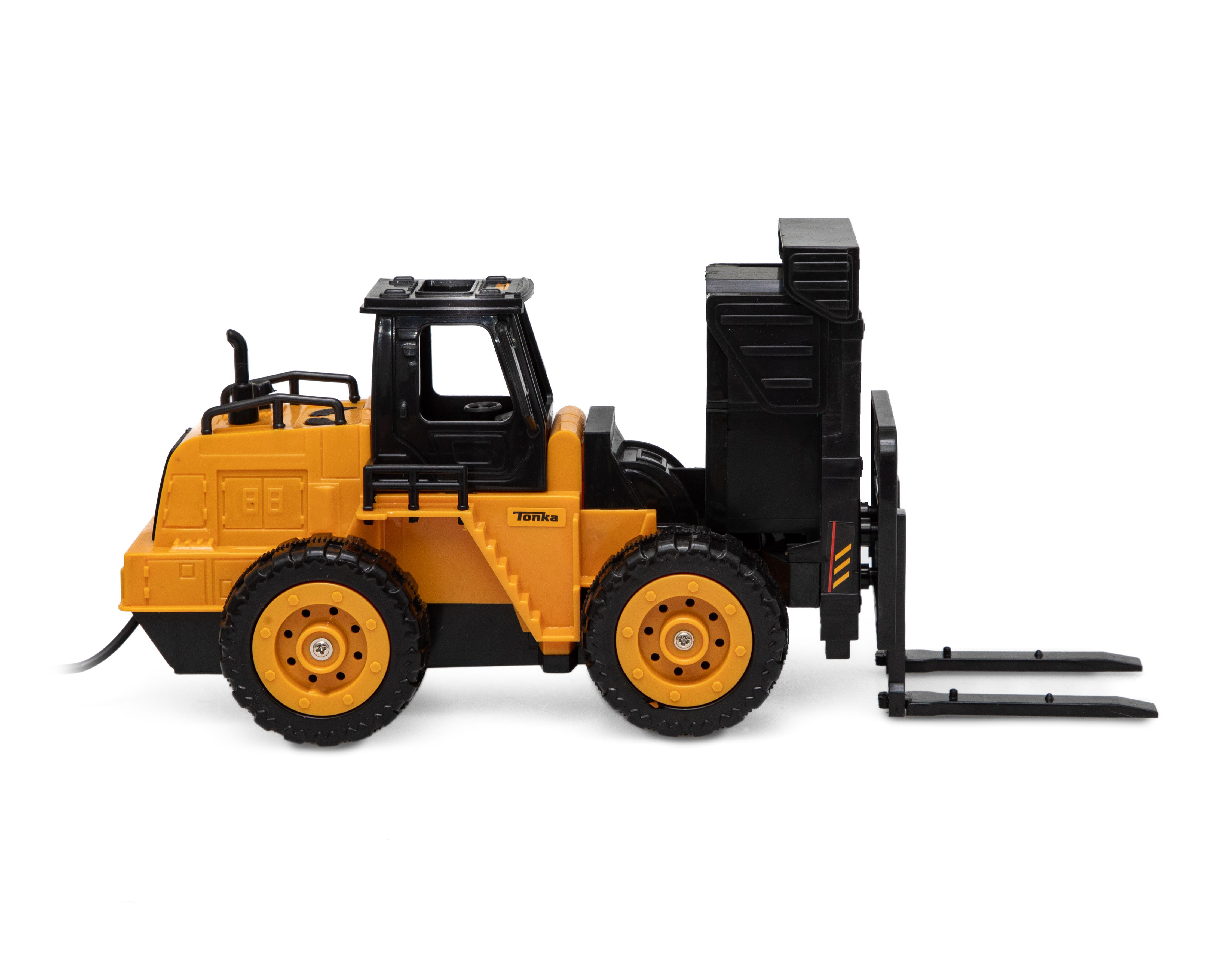 Foto 4 pulgar | Vehículo de Control Remoto Tonka Montacargas Multifunción