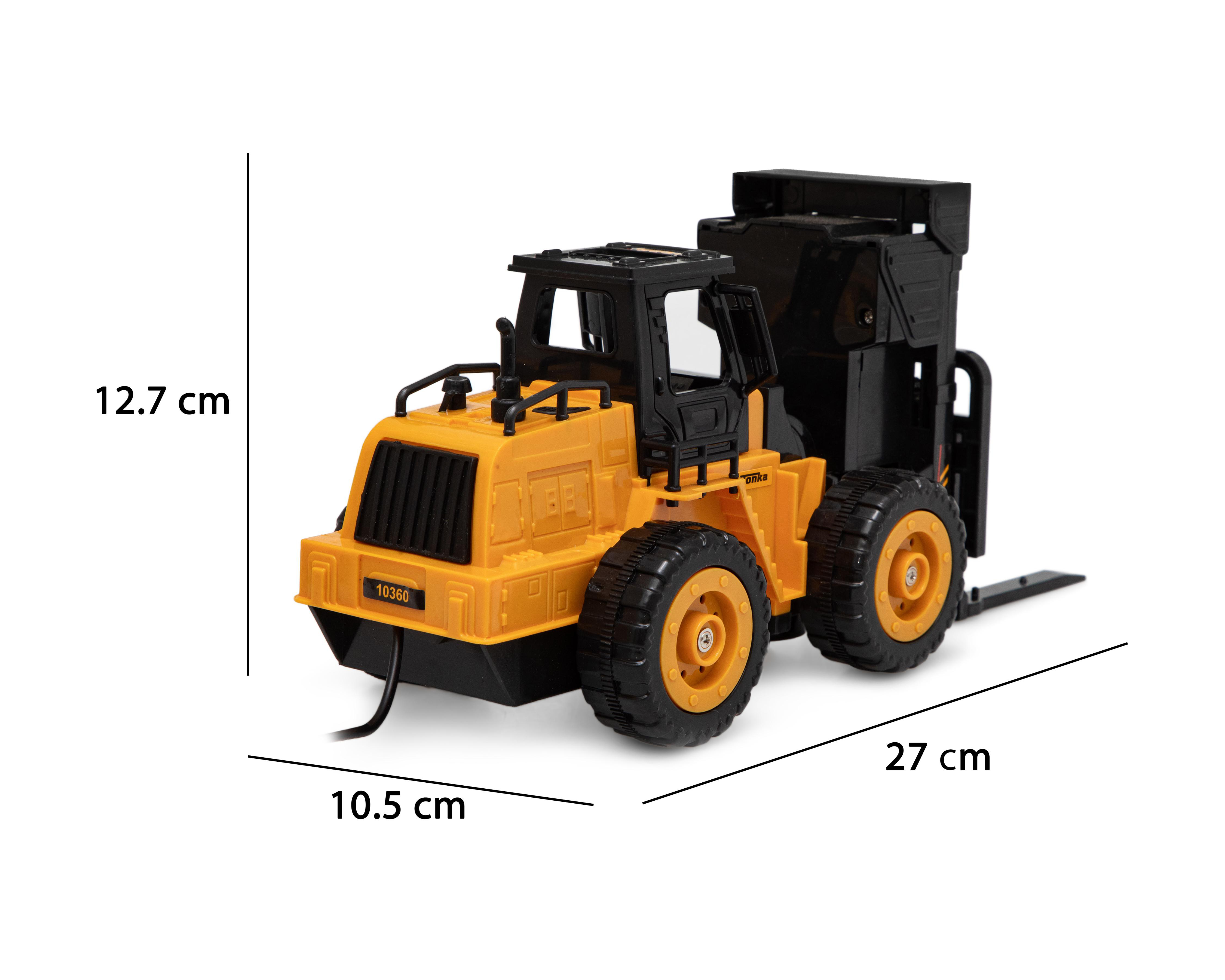 Foto 9 pulgar | Vehículo de Control Remoto Tonka Montacargas Multifunción