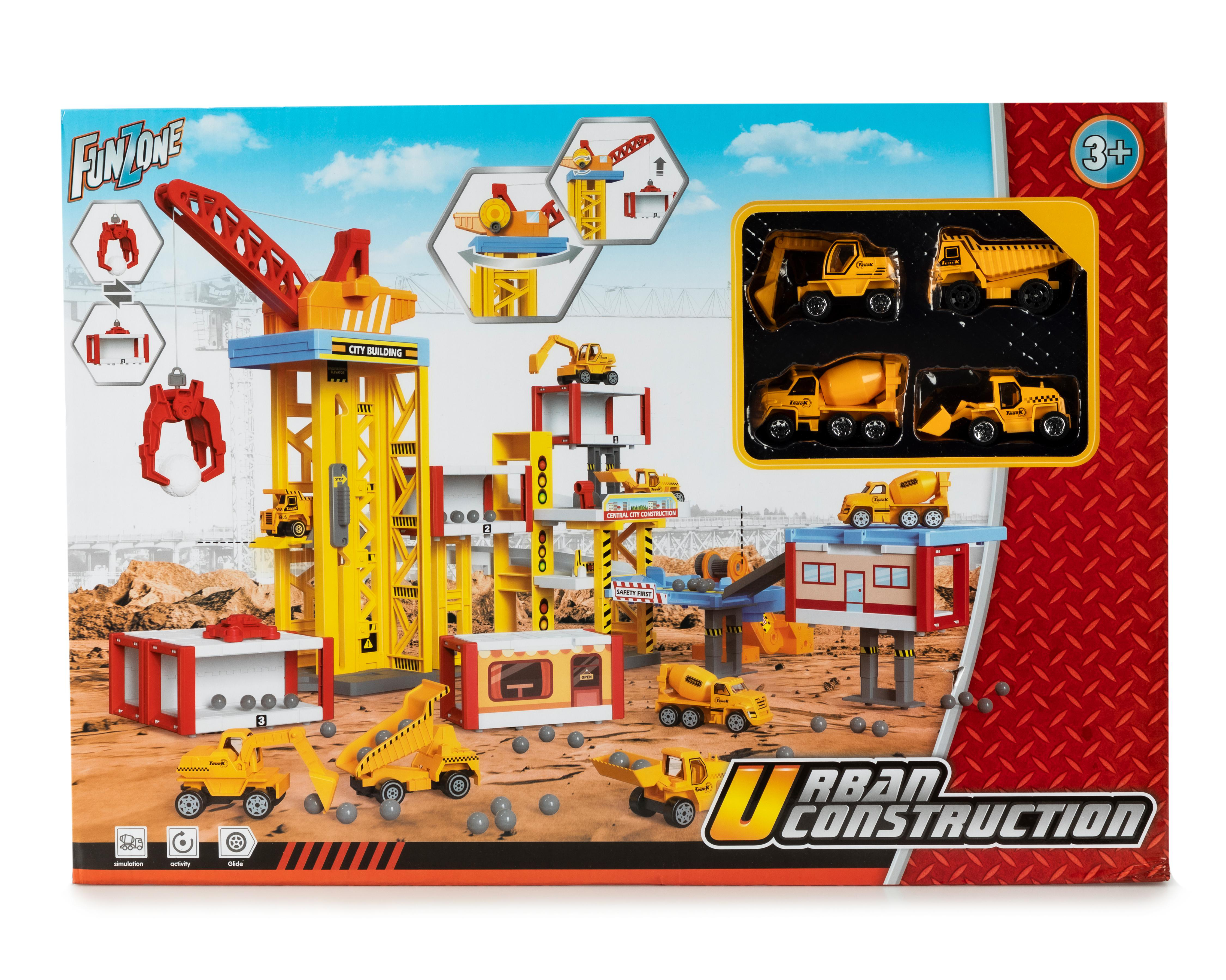 Vehículos de Construcción Funzone con Accesorios $319