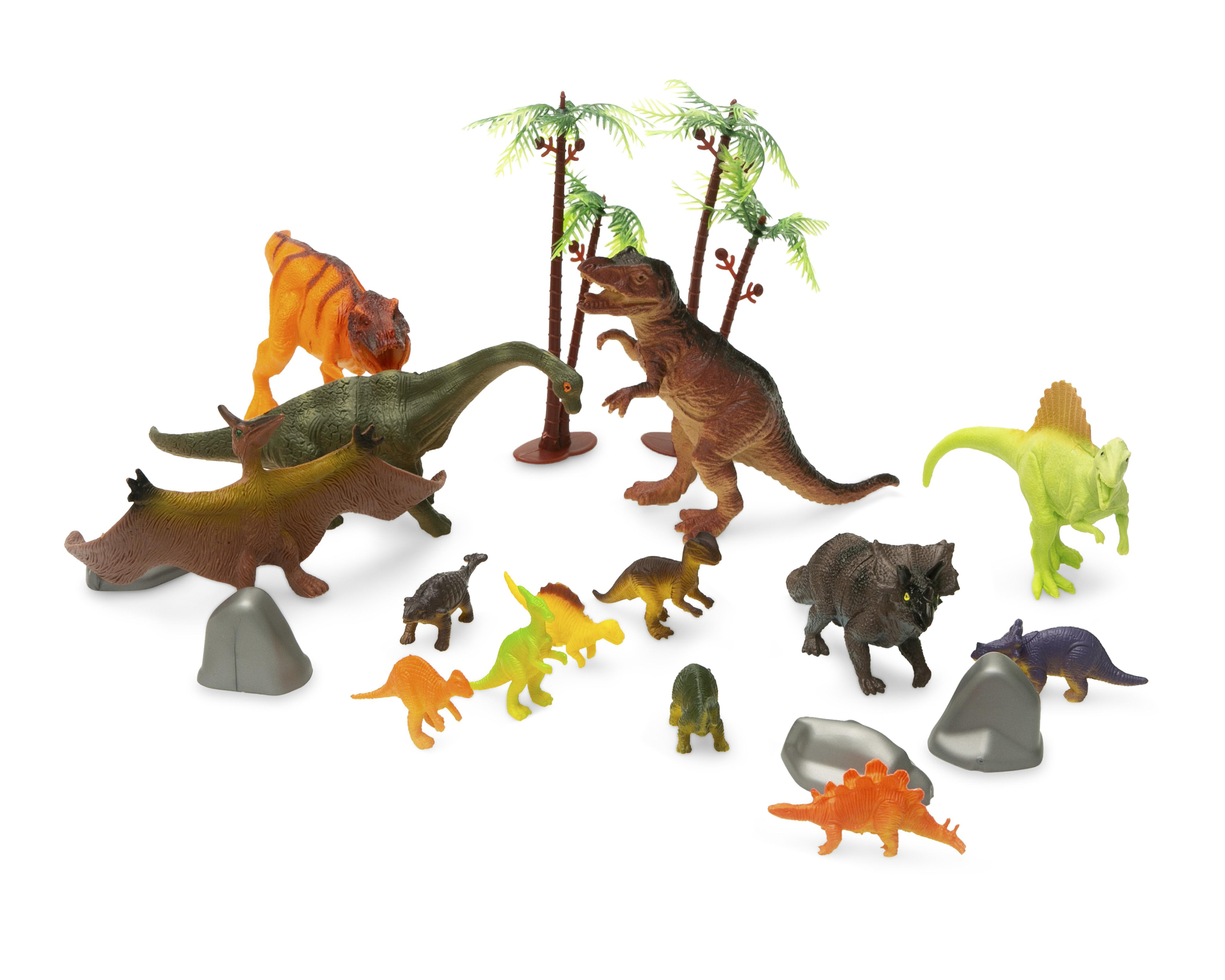 Foto 4 pulgar | Set de Dinosaurios con Maleta Dino Mat 25 Piezas