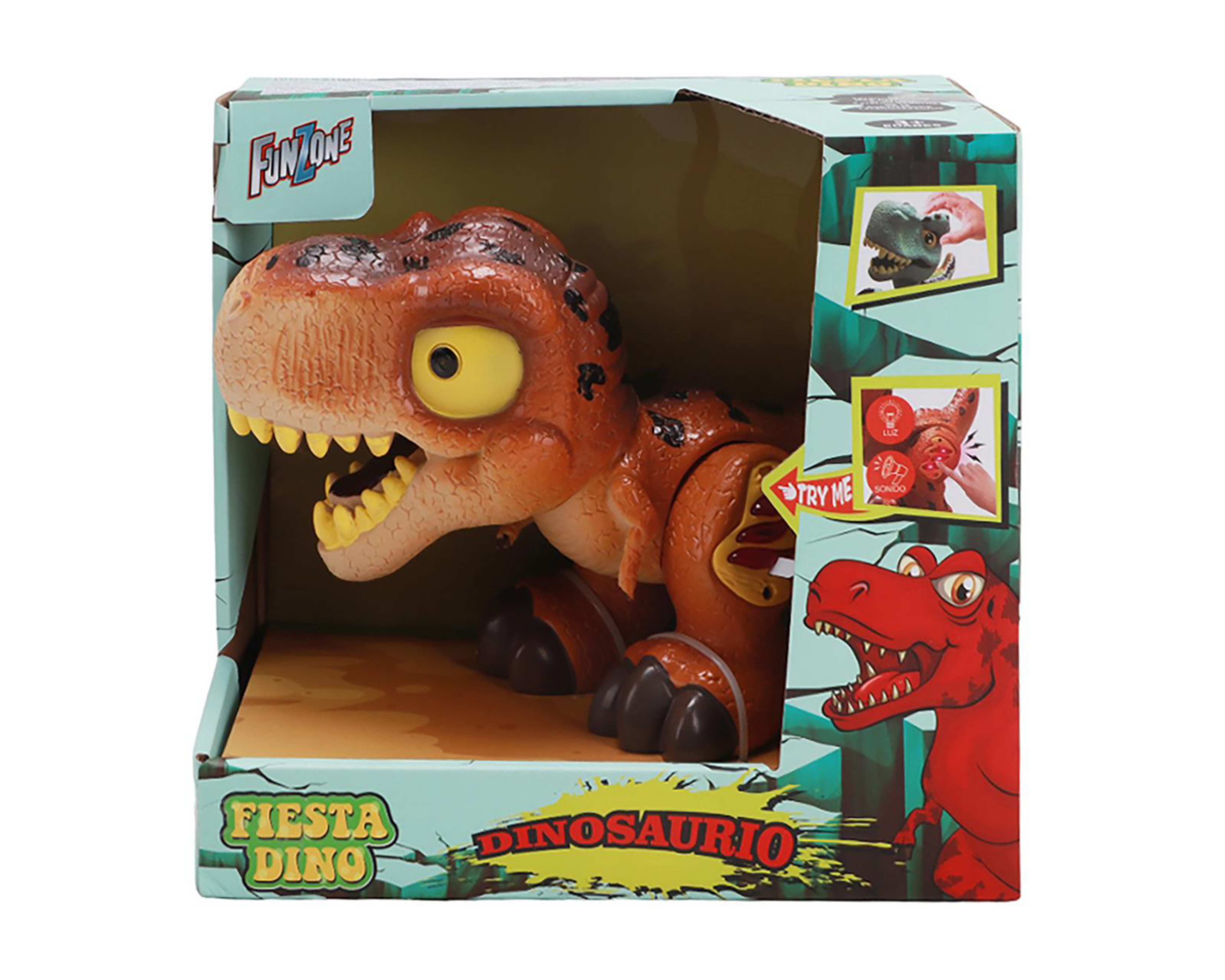 Figura de Dinosaurio Funzone con Luces y Sonido