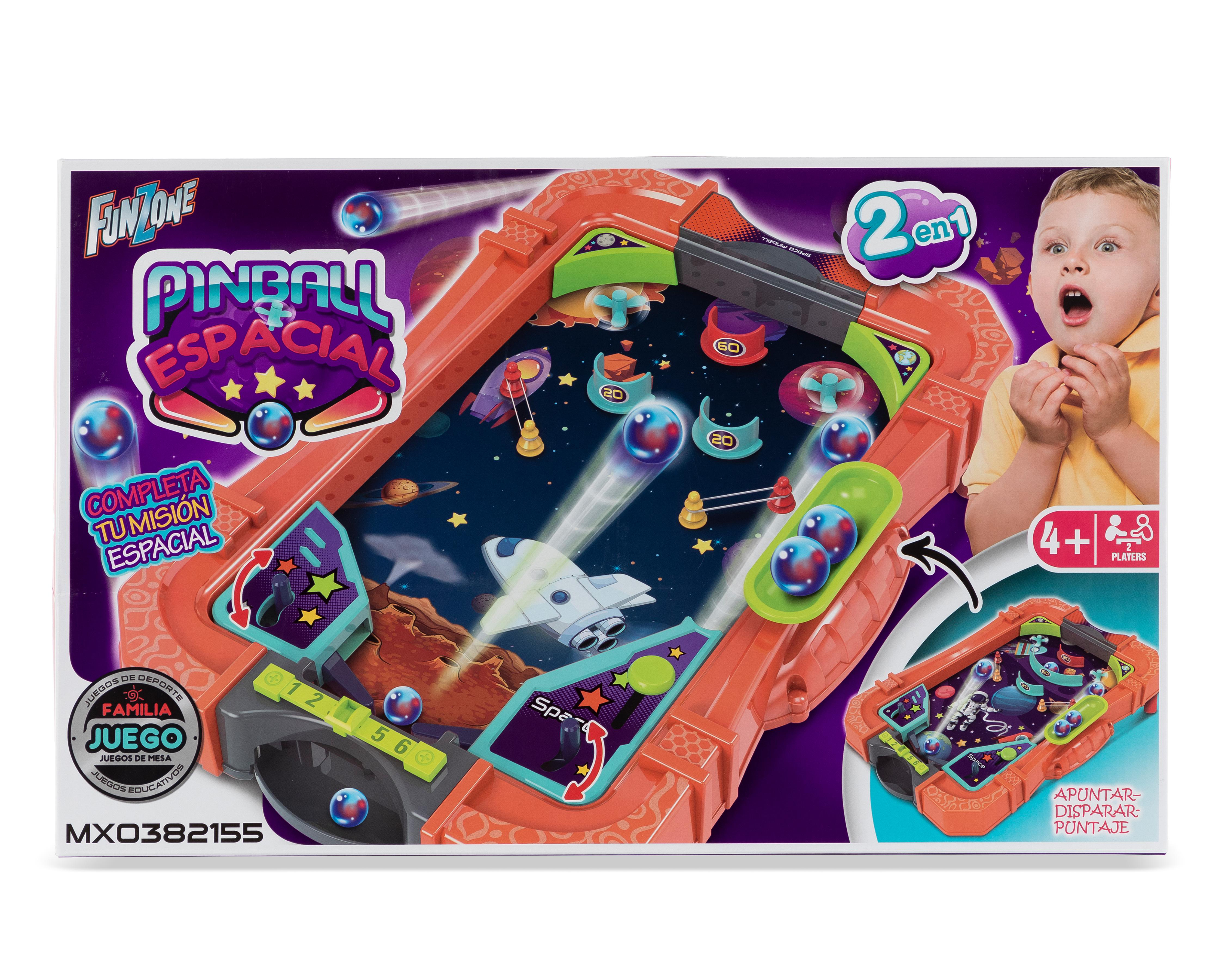 Juego de Mesa Pinball Space Funzone