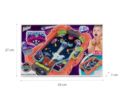 Foto 3 | Juego de Mesa Pinball Space Funzone