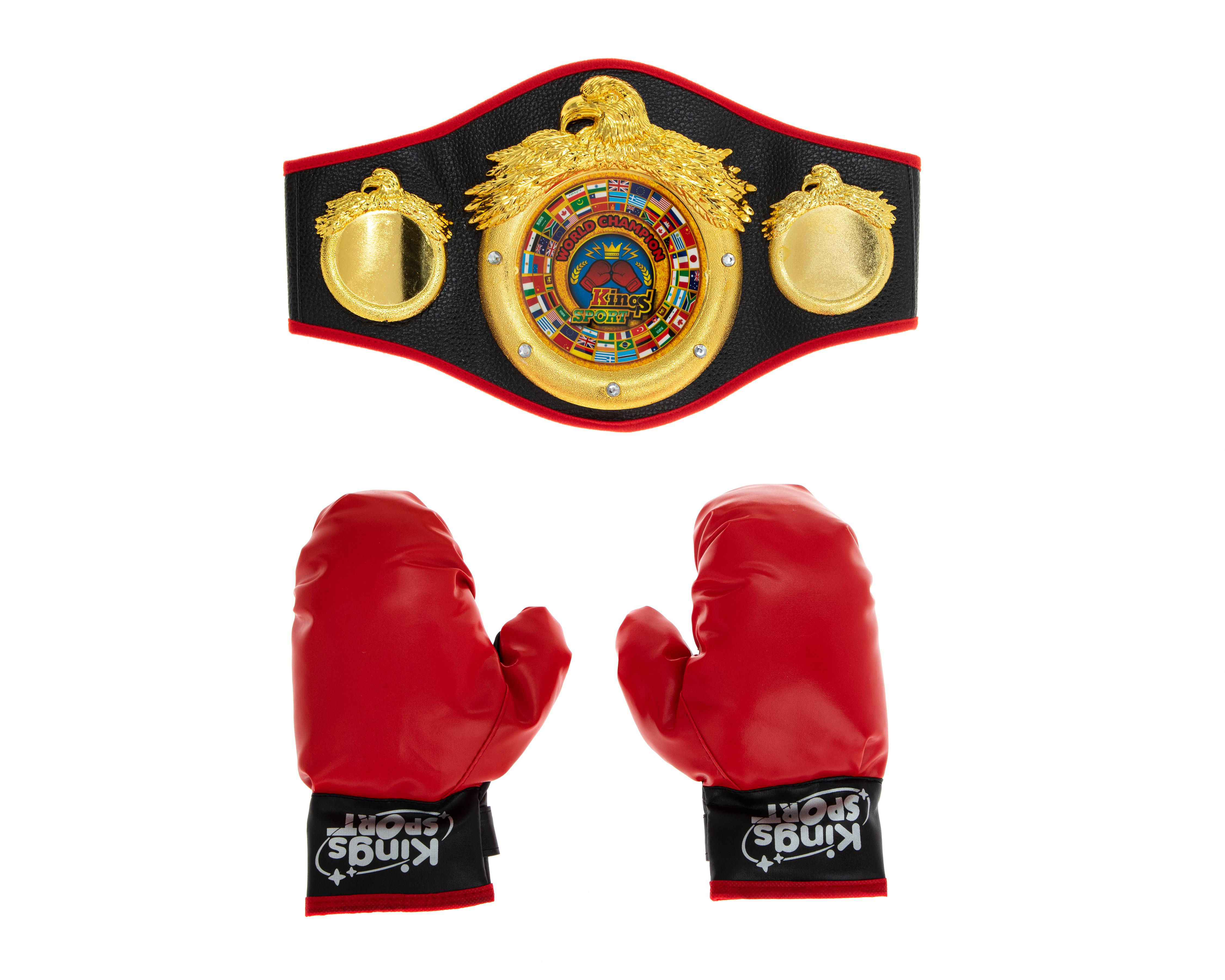 Juguete de Boxeo Funzone con Guantes y Cinturón