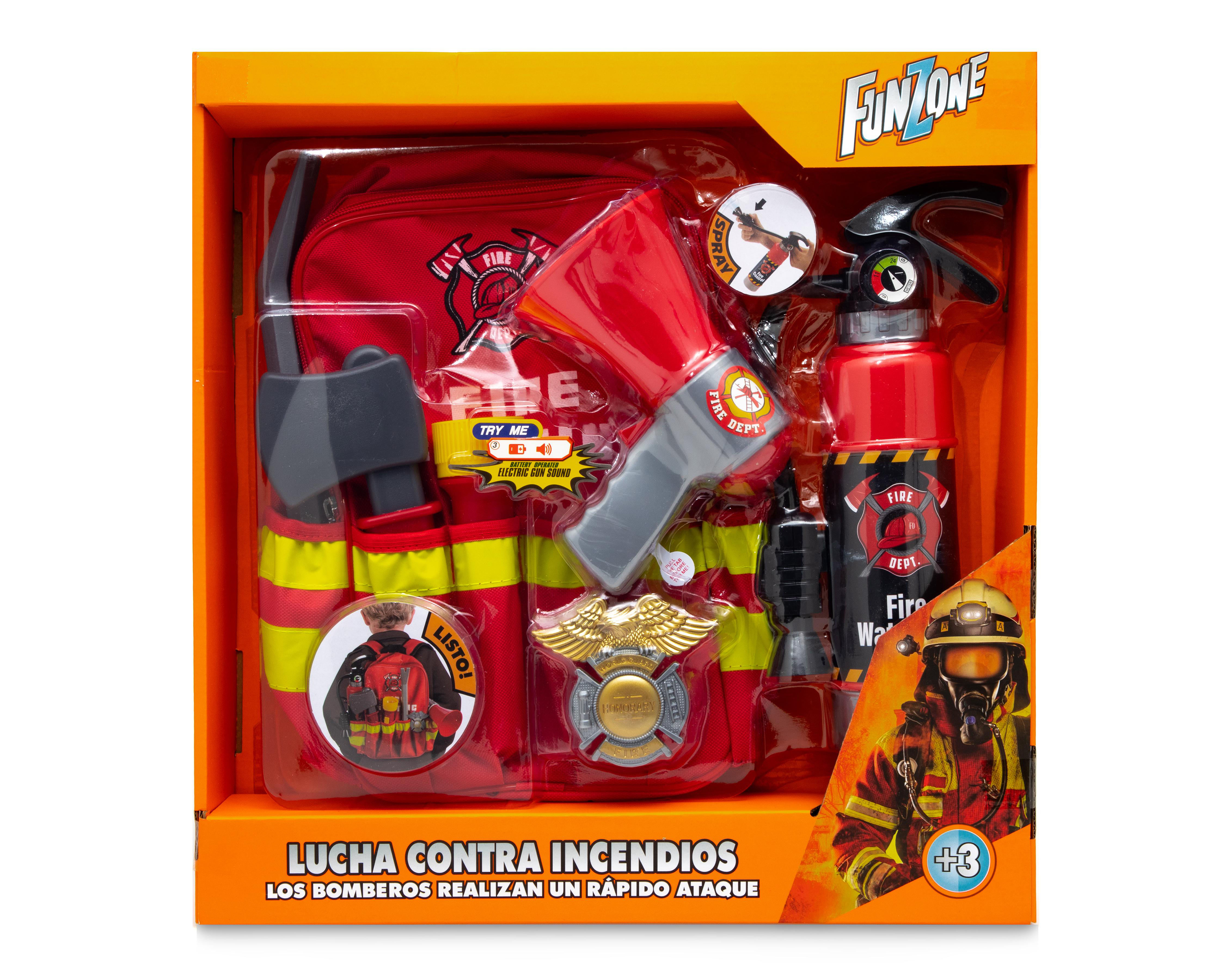 Foto 4 | Juego de Bombero Funzone Lucha Contra Incendios