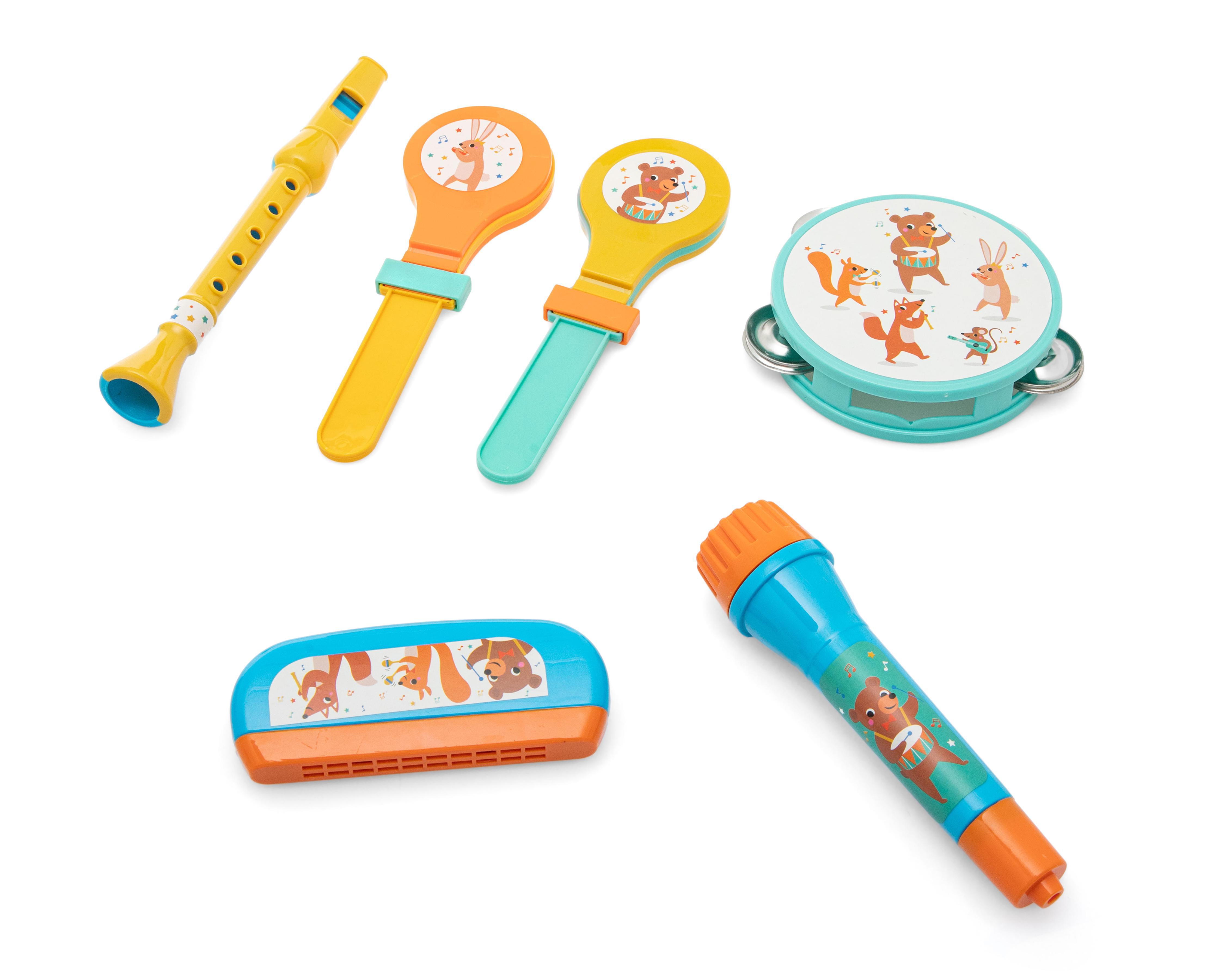 Foto 3 pulgar | Juego de Instrumentos Musicales para Bebé Baby Colors