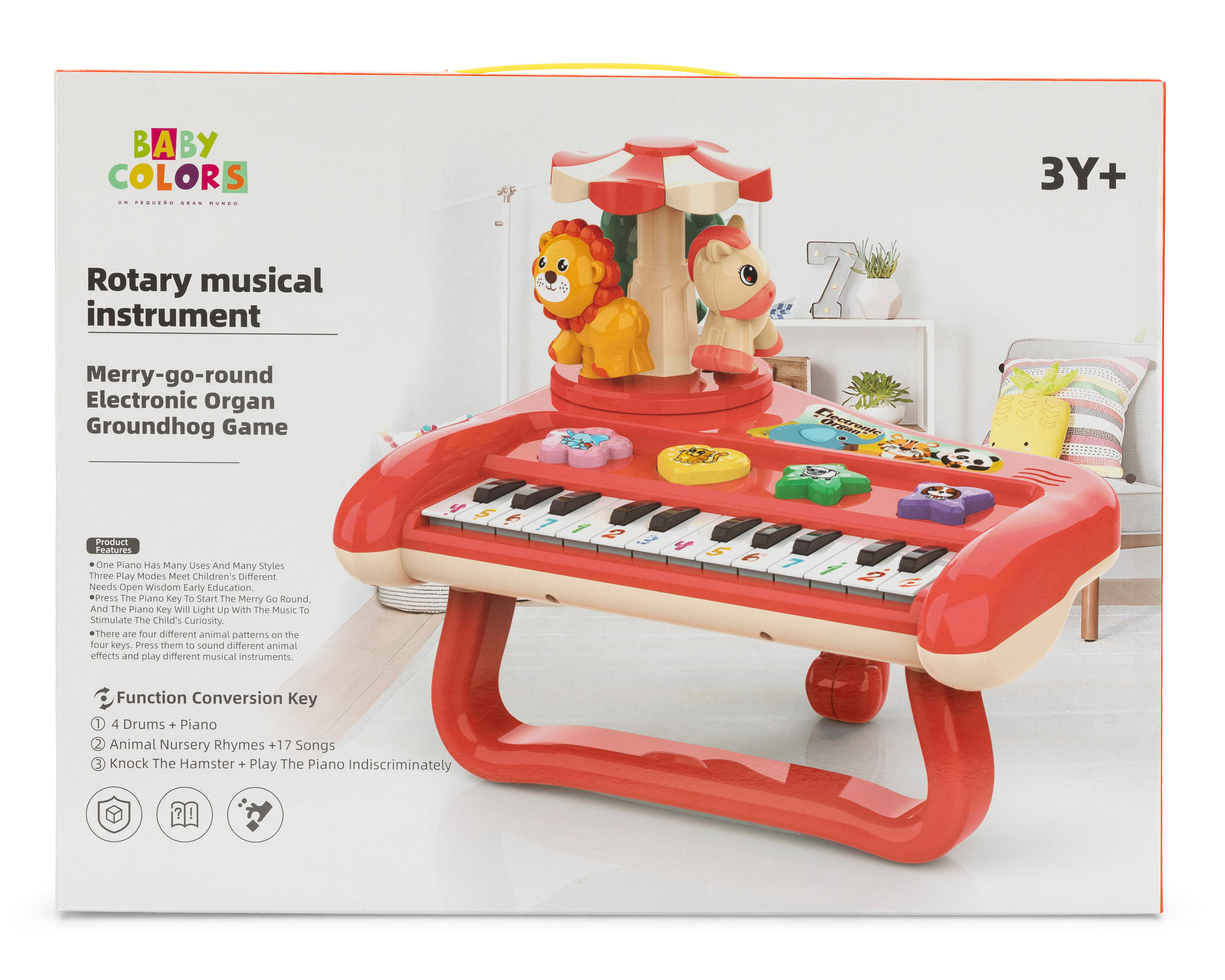 Piano para Bebé Baby Colors con Luces