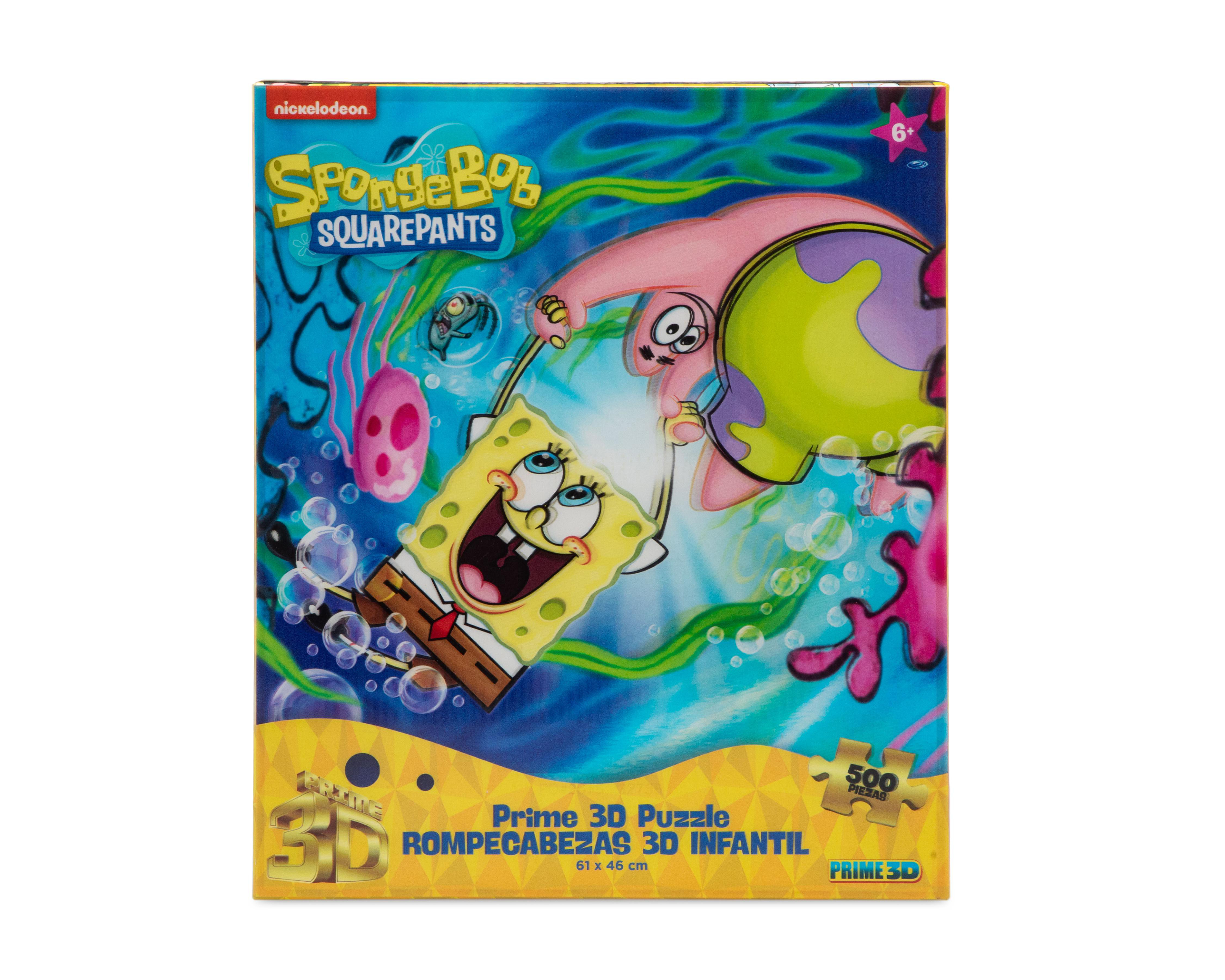 Rompecabezas 3D Bob Esponja 500 Piezas