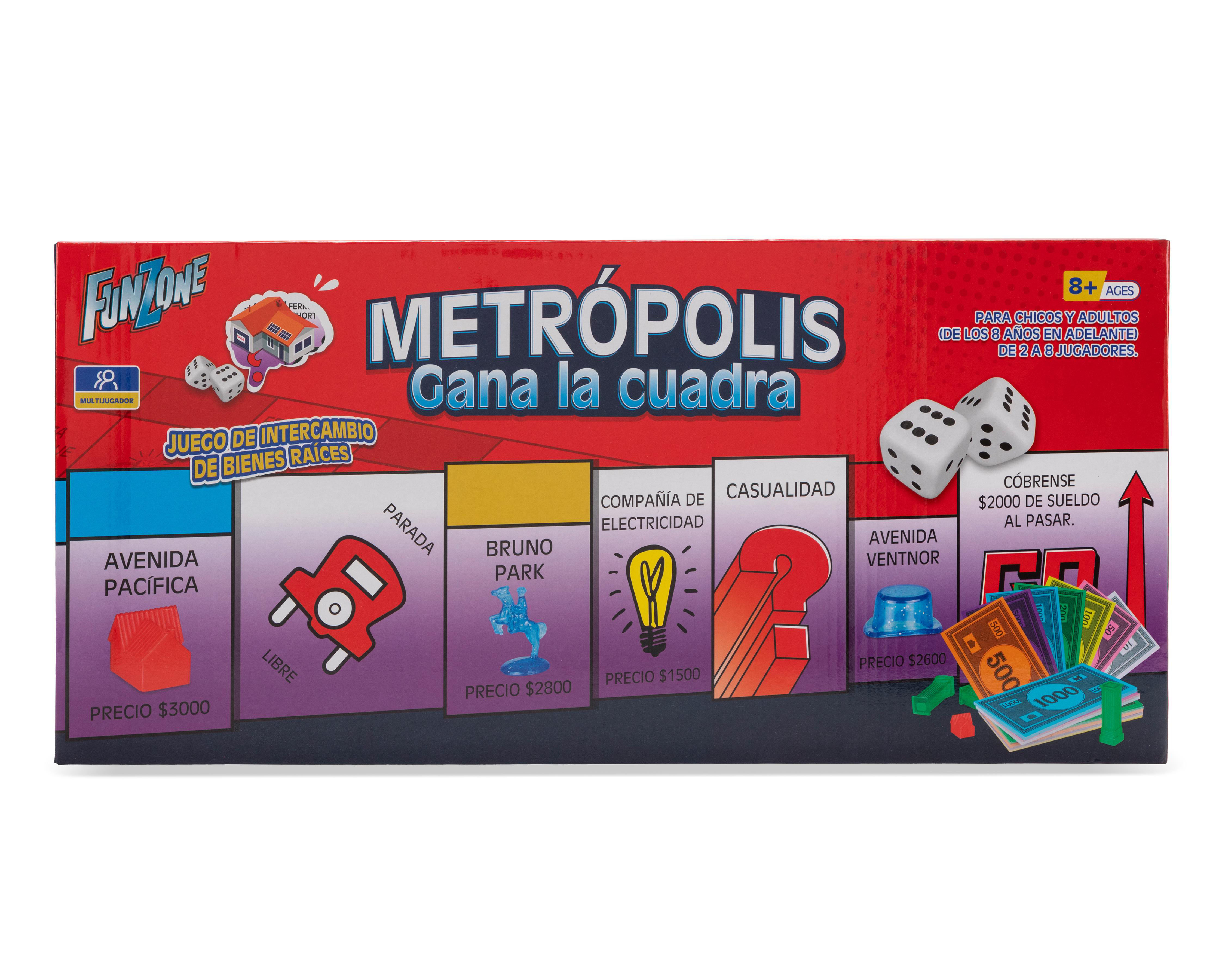 Juego de Mesa Metrópolis Funzone