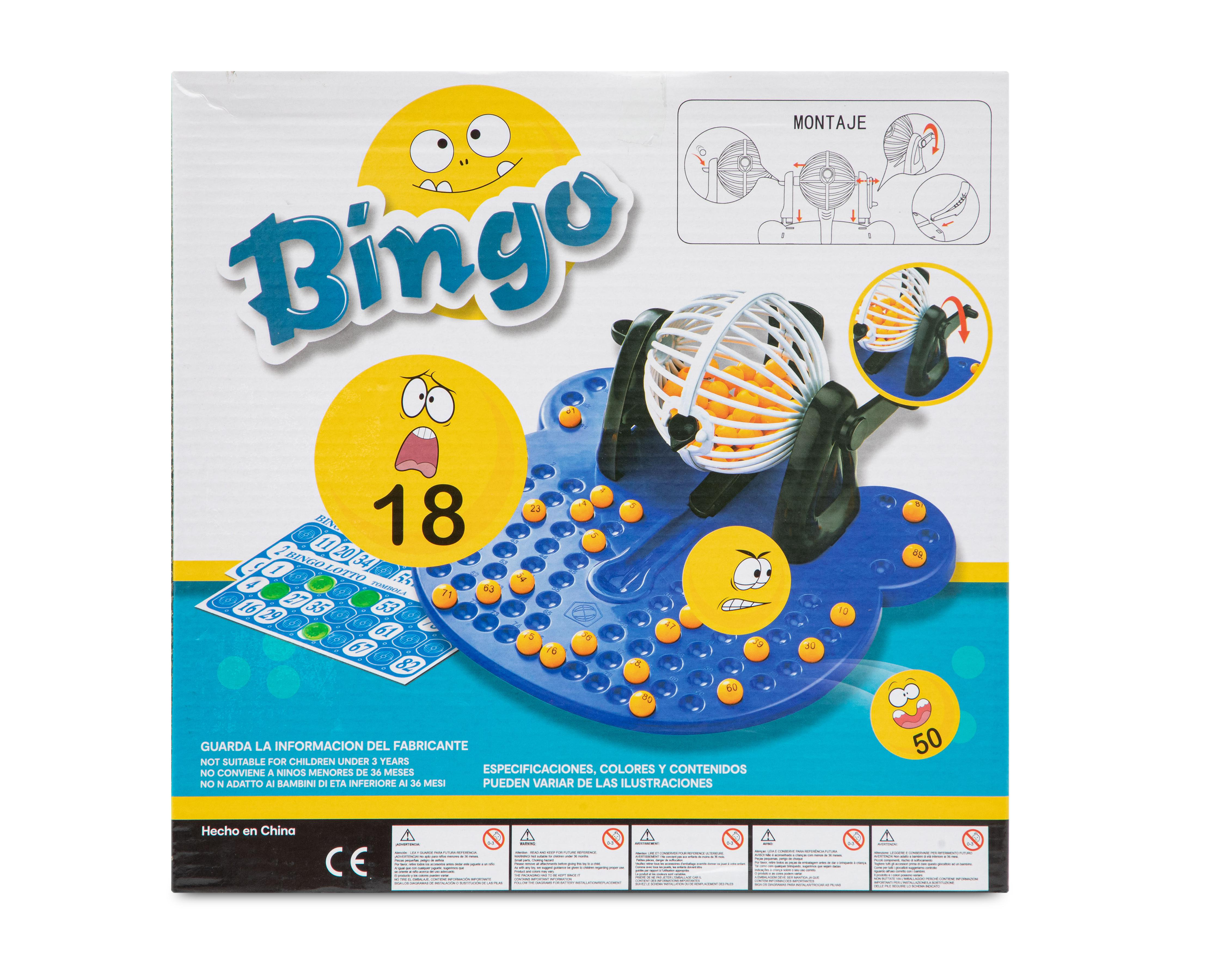 Foto 3 pulgar | Juego de Mesa Bingo Funzone