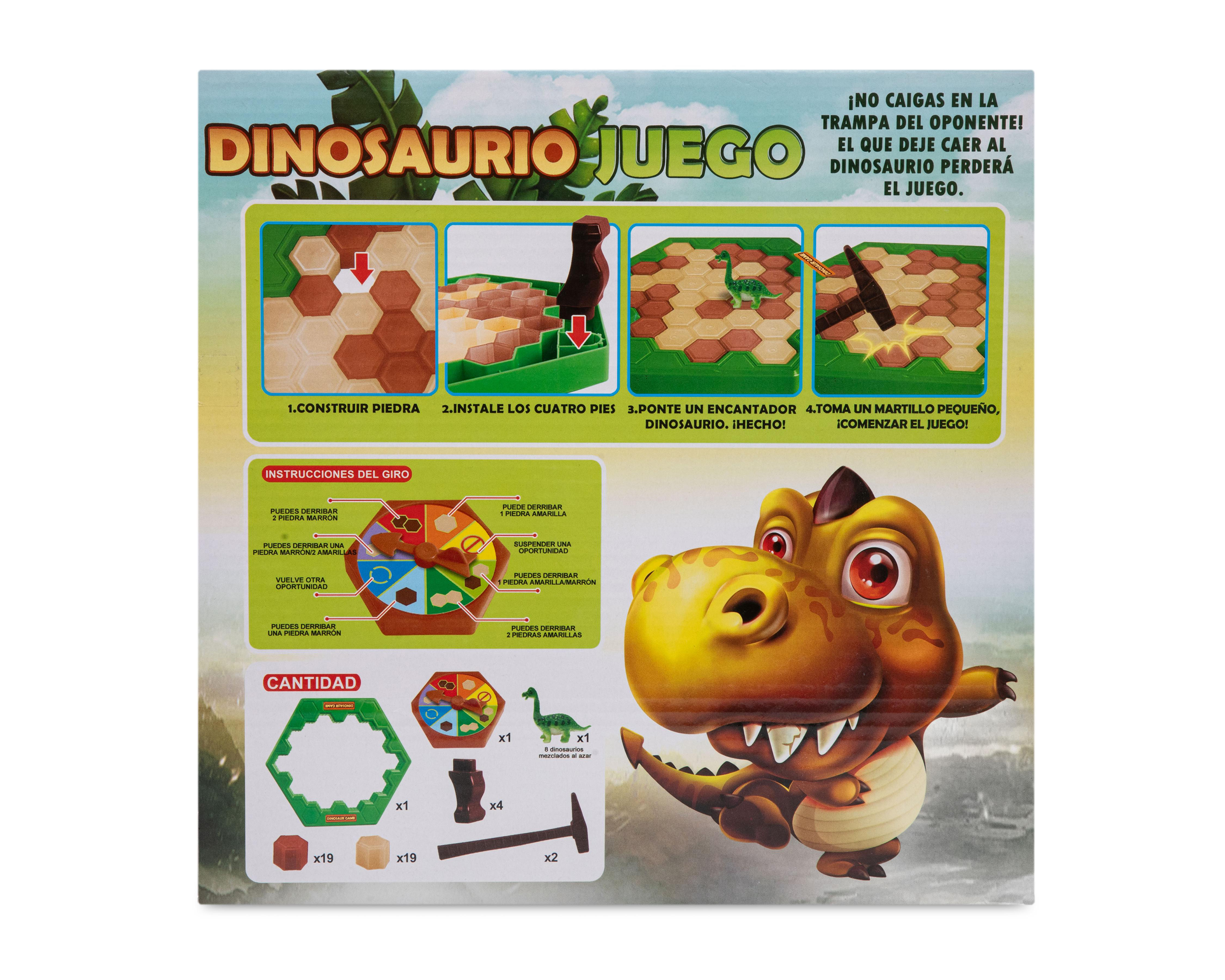 Foto 3 pulgar | Juego de Mesa Dinosaurio Funzone