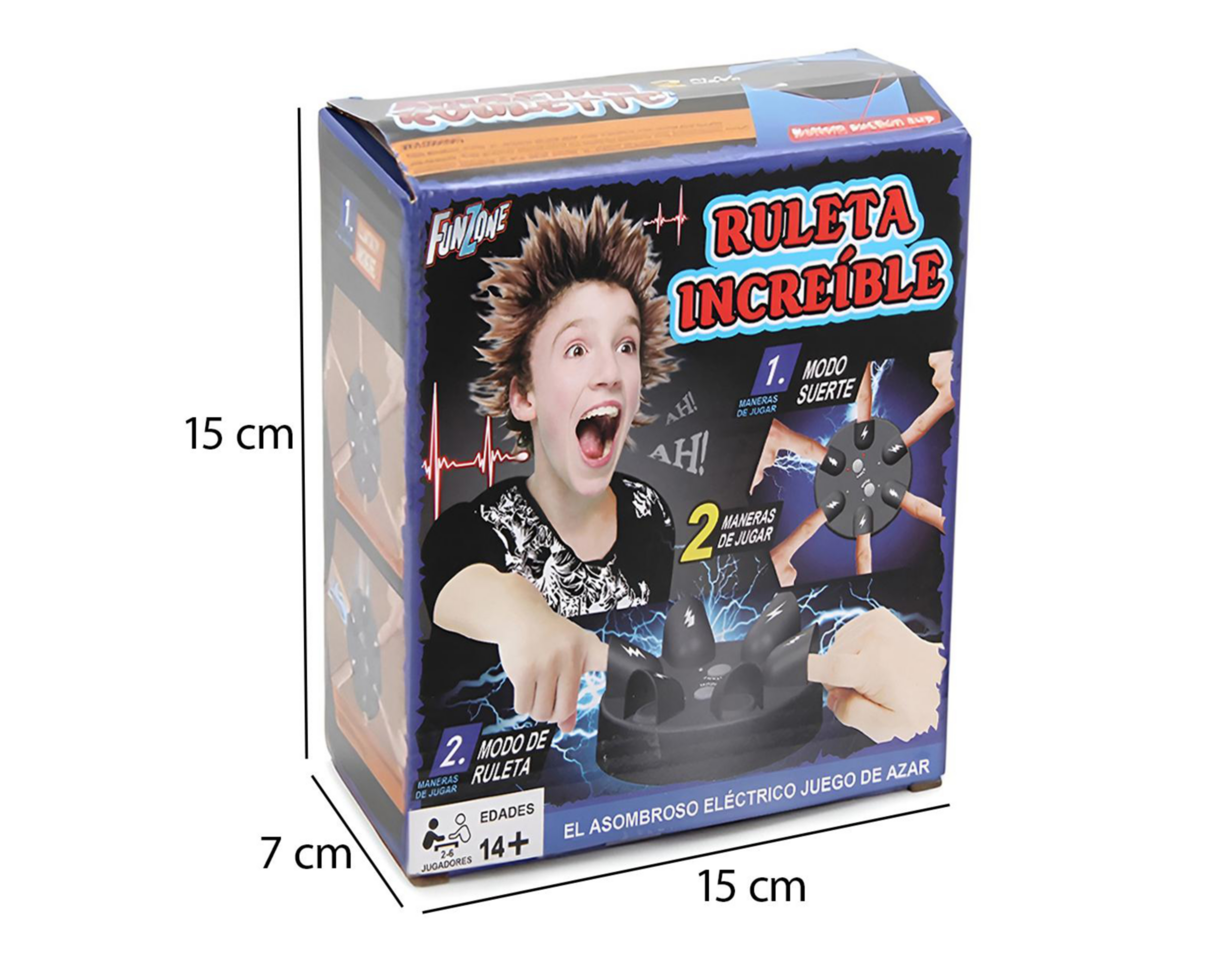Foto 4 pulgar | Juego de Mesa Máquina de Toques Funzone Ruleta Increíble