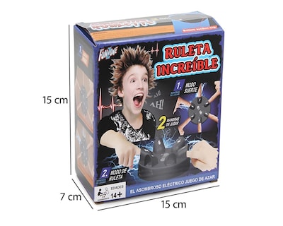Foto 3 | Juego de Mesa Máquina de Toques Funzone Ruleta Increíble