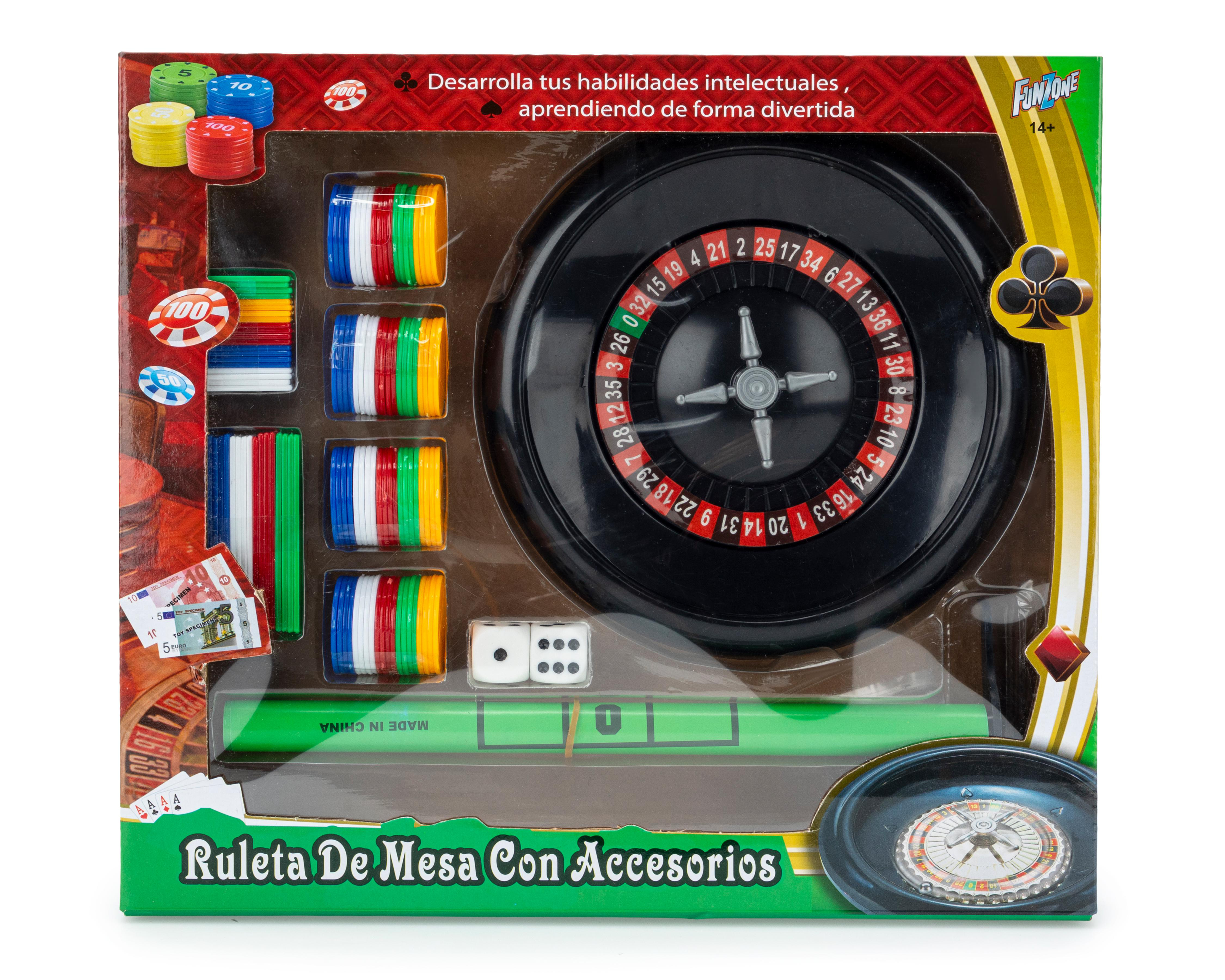 Foto 2 pulgar | Ruleta de Mesa con Accesorios Funzone