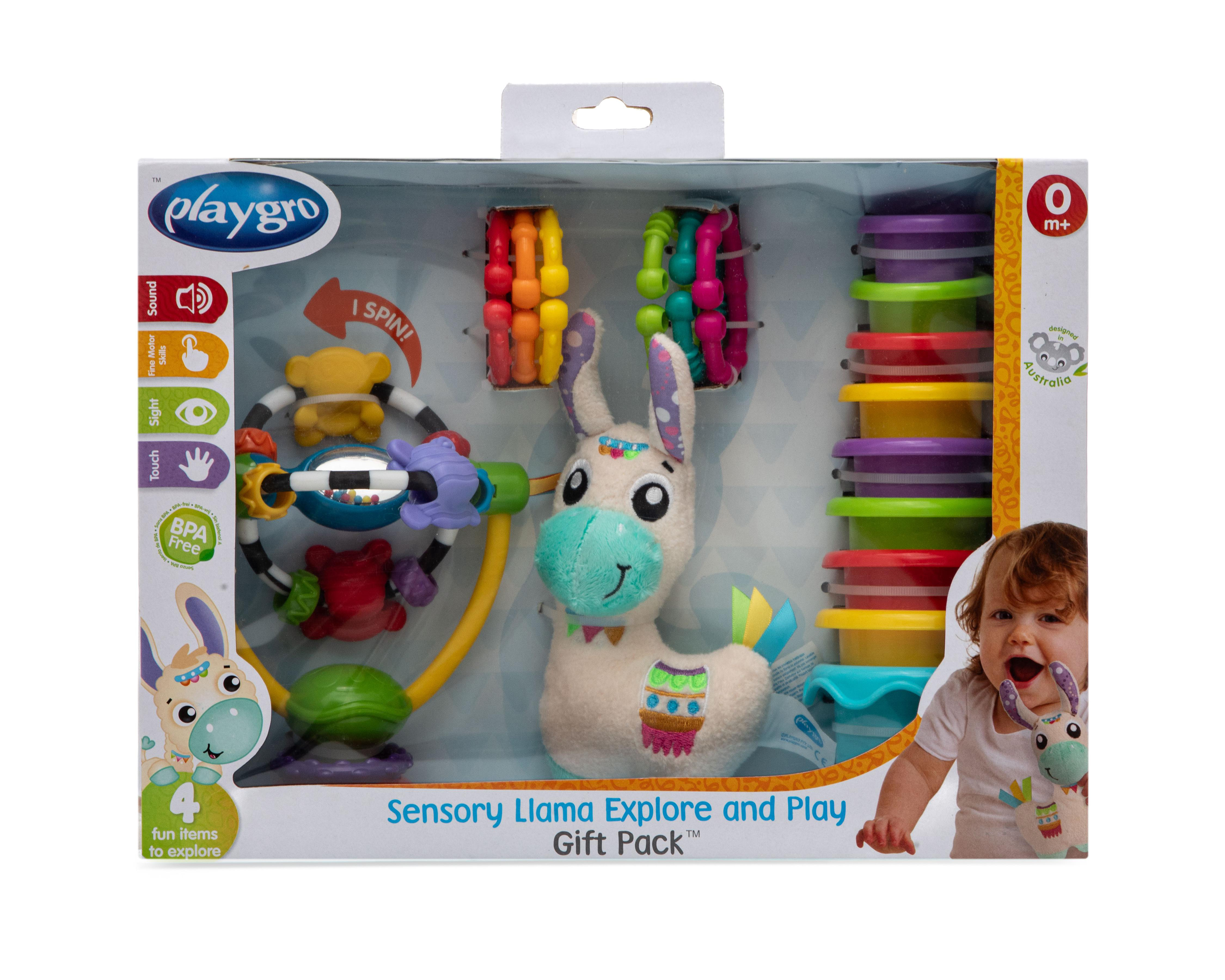 Foto 5 | Juguete Didáctico Playgro Sensory Llama Explore and Play