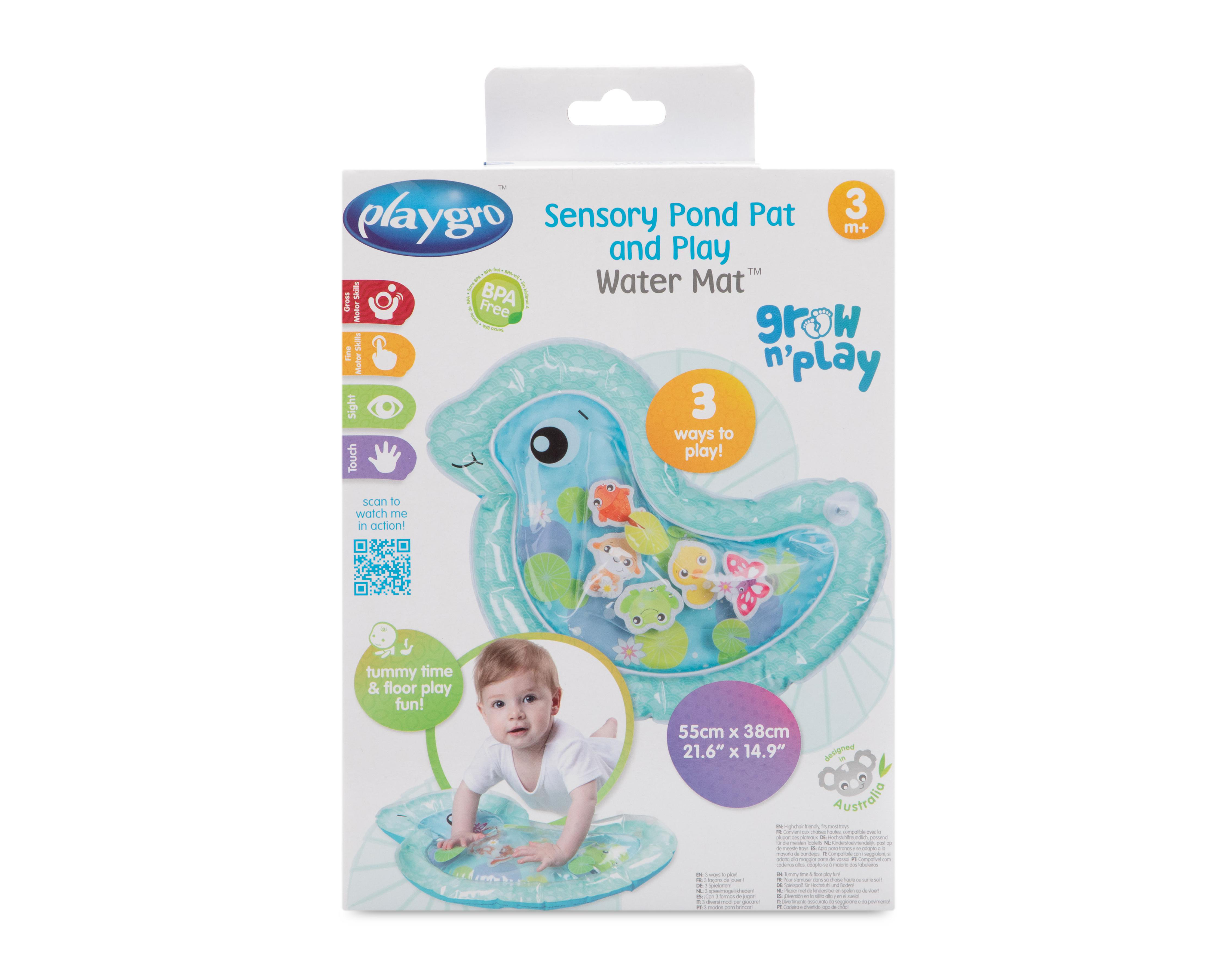 Tapete Sensorial para Bebé Playgro Inflable