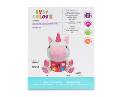 Foto 2 | Unicornio de Peluche Baby Colors
