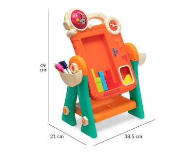 Foto 6 | Pizarrón Interactivo Baby Colors 2 en 1 con Accesorios