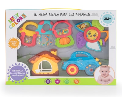 Foto 1 | Sonaja Baby Colors 6 Piezas