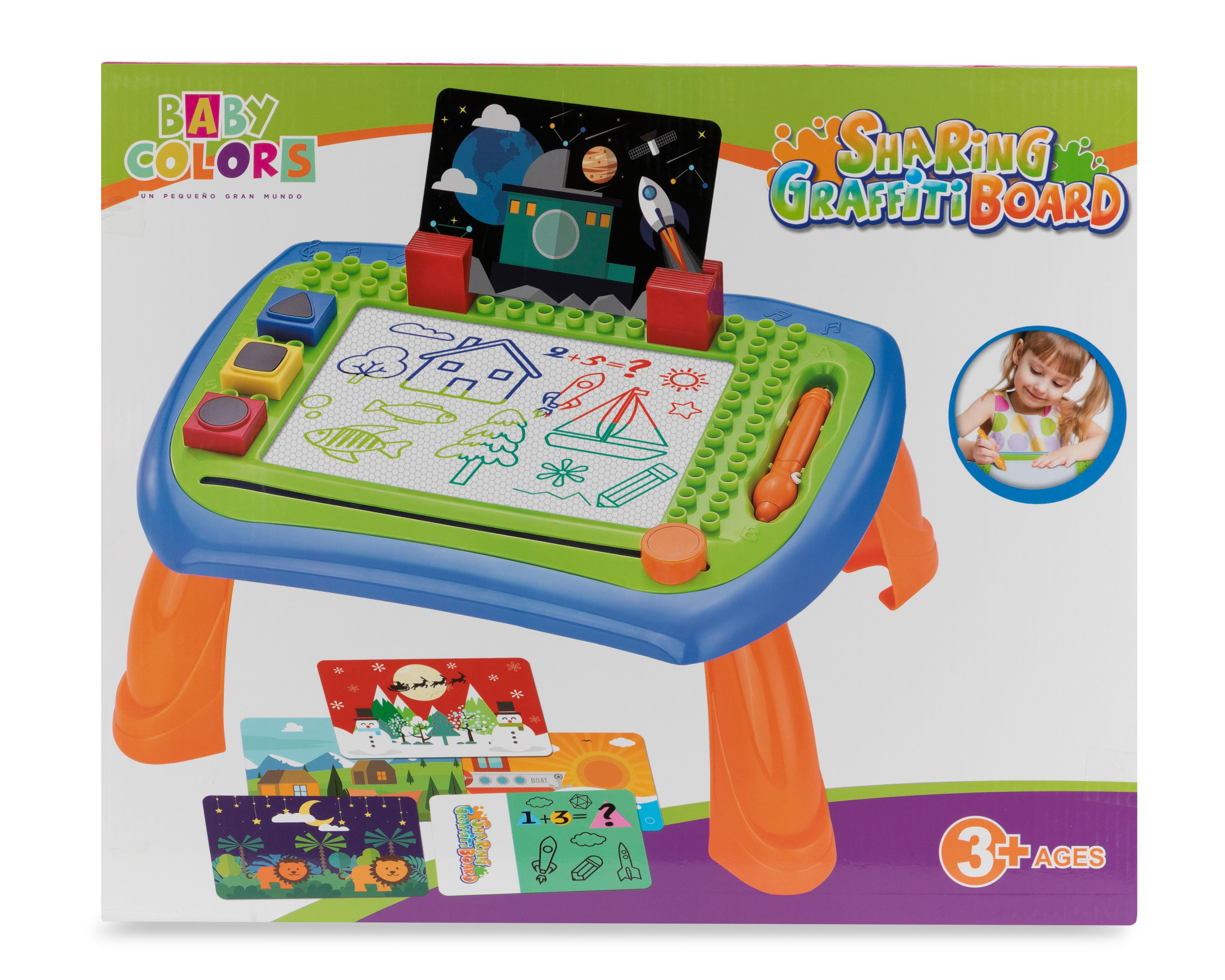 Mesa de Actividades Baby Colors Sharing Graffiti Board $299