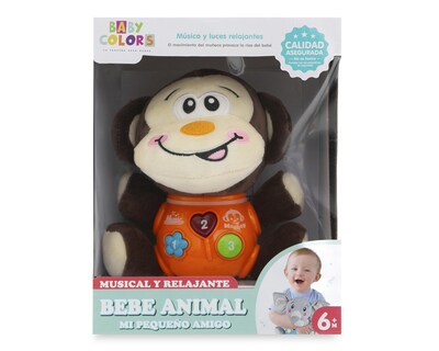 Foto 5 | Chango de Peluche Baby Colors Bebé Animal Interactivo