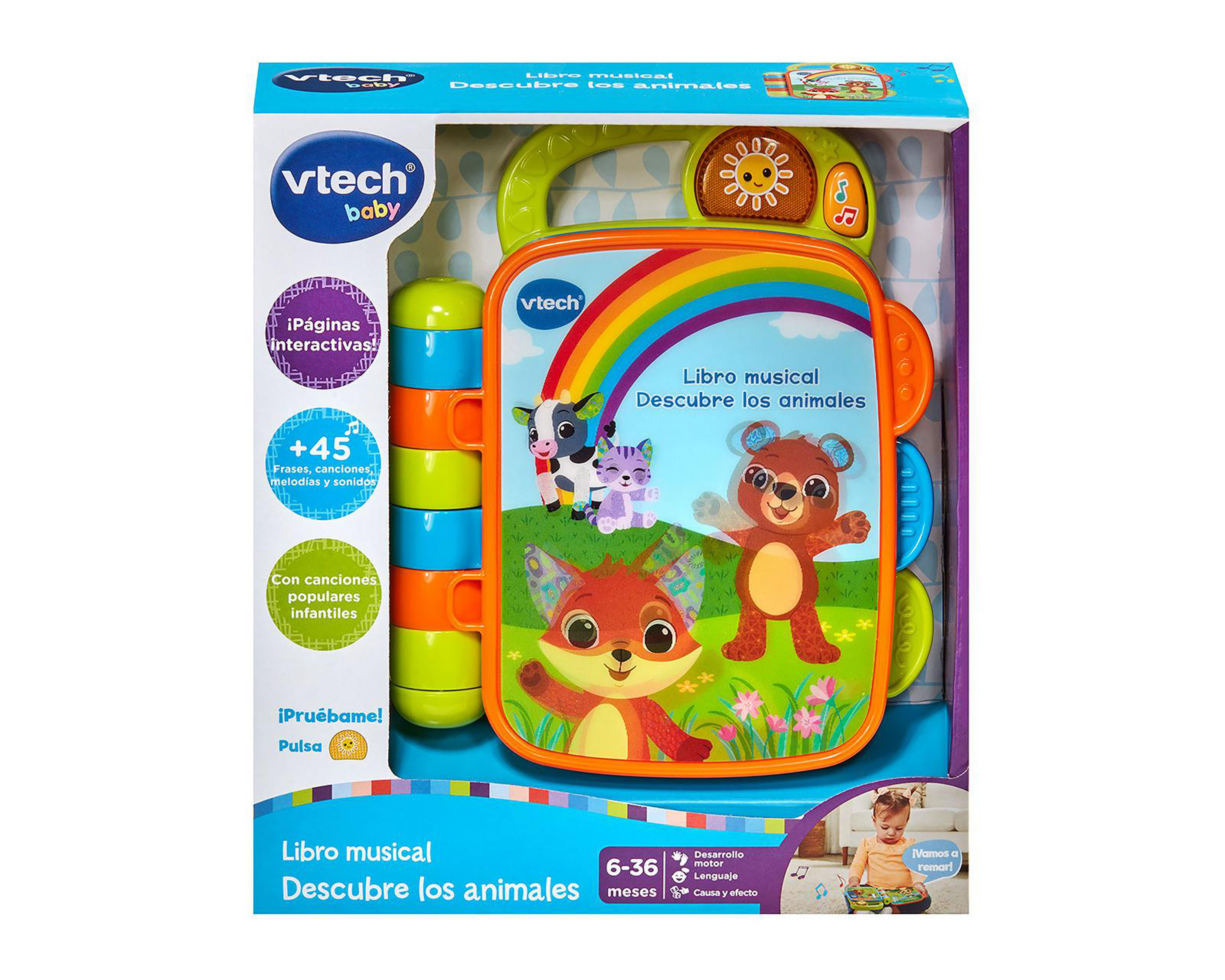 Libro Musical Vtech con Sonidos