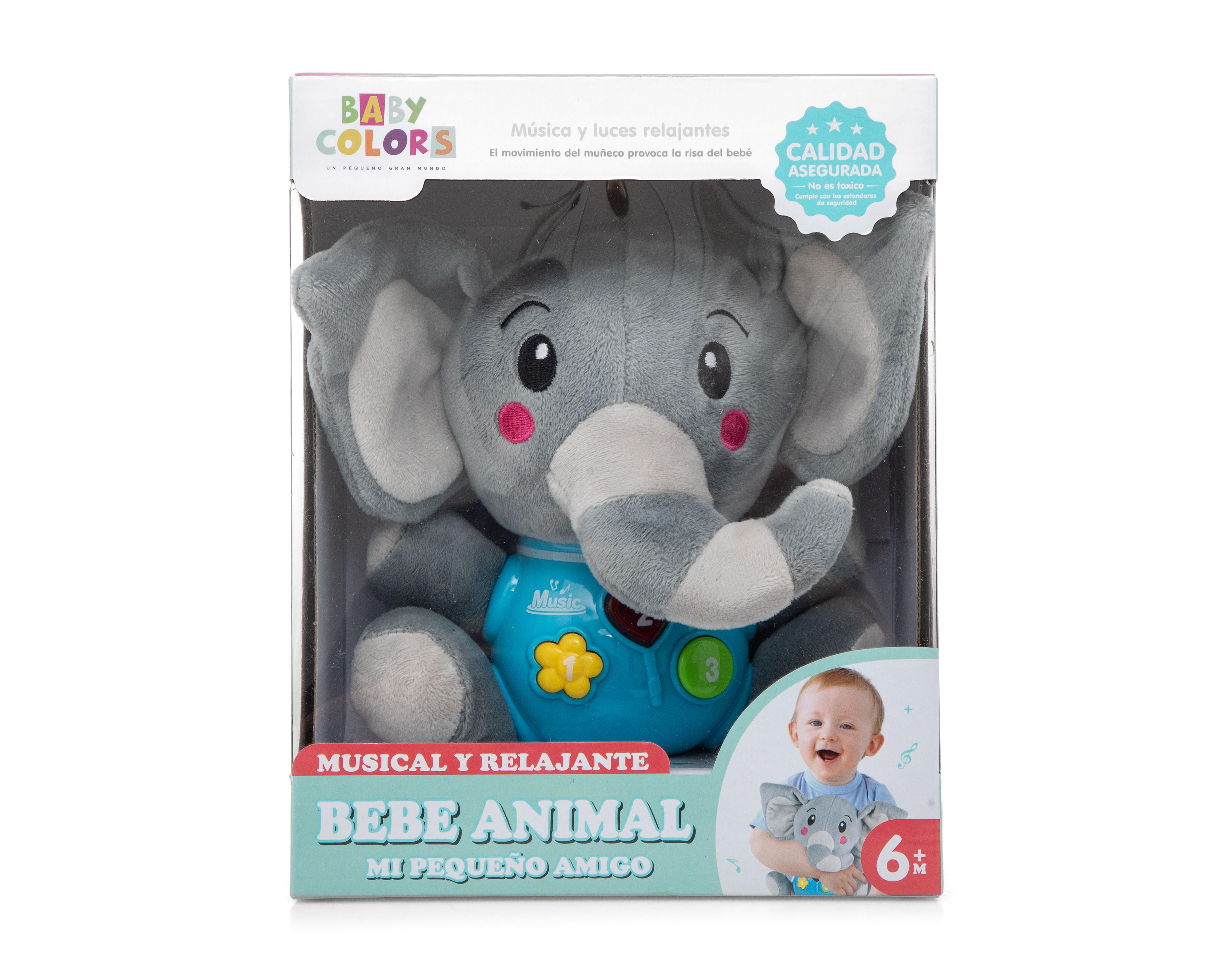 Foto 4 | Elefante de Peluche Baby Colors Bebé Animal Interactivo