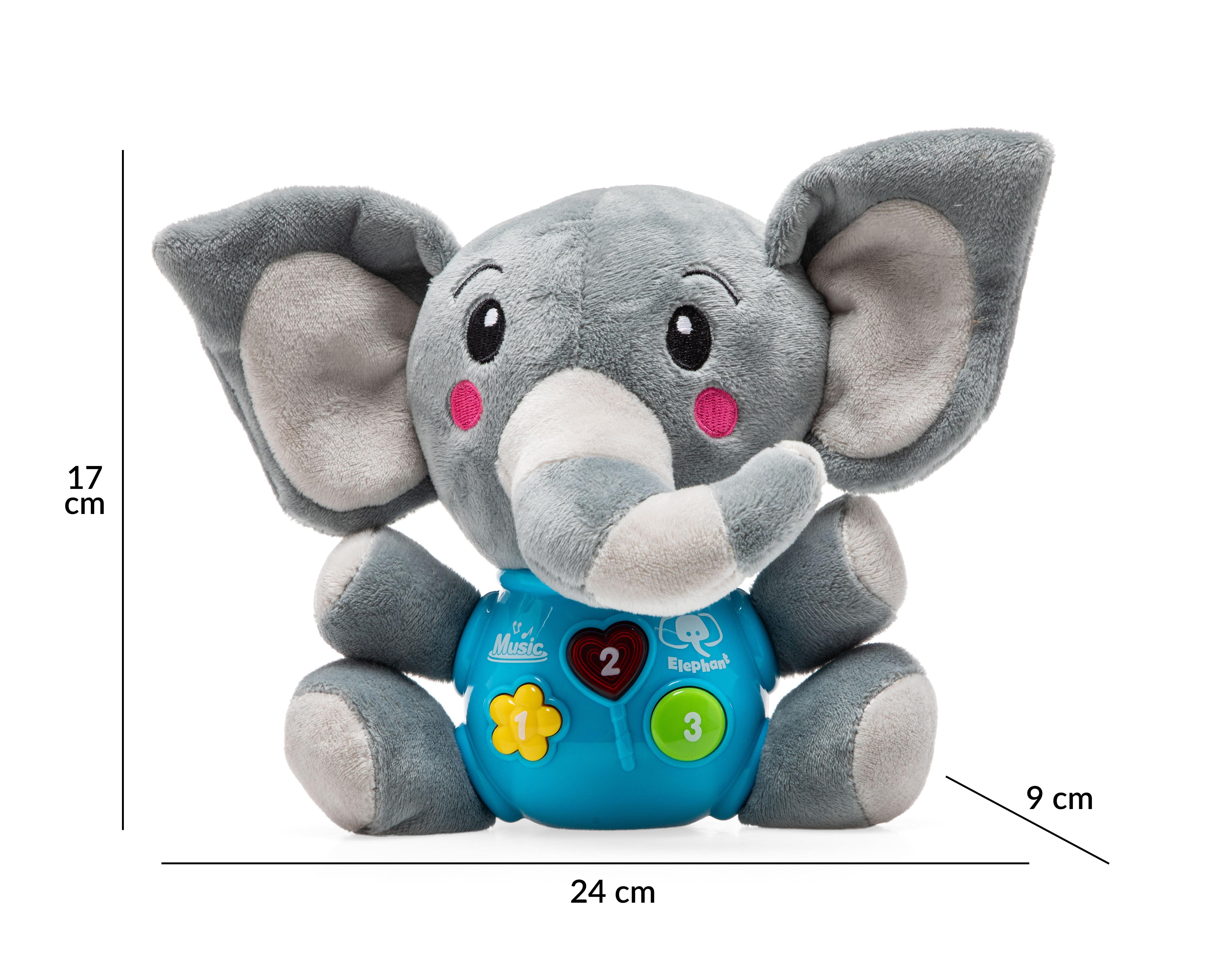 Foto 5 | Elefante de Peluche Baby Colors Bebé Animal Interactivo