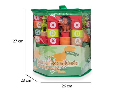 Foto 4 | Bloques de Construcción Baby Colors 54 Piezas