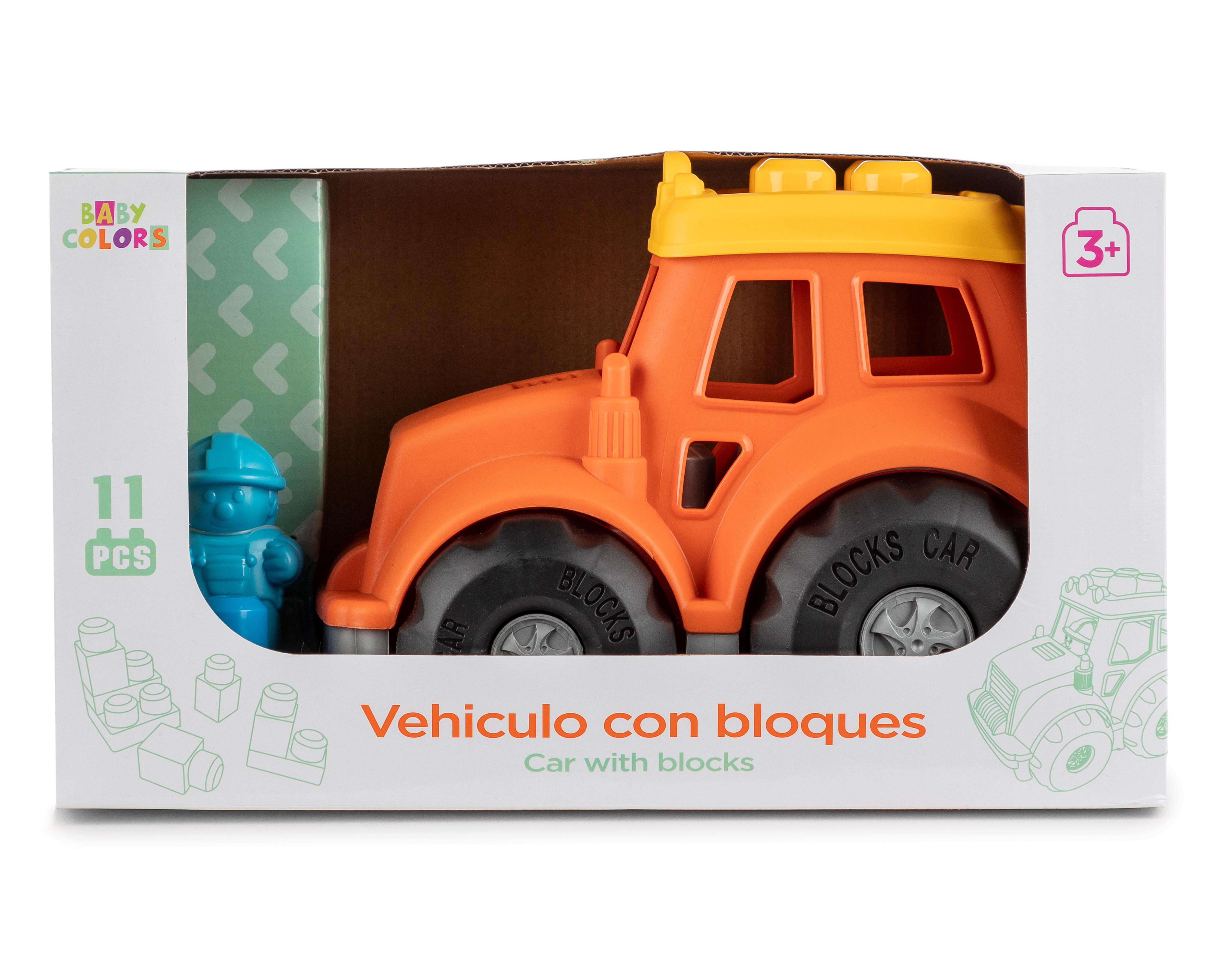 Foto 2 pulgar | Carro con Bloques Baby Colors