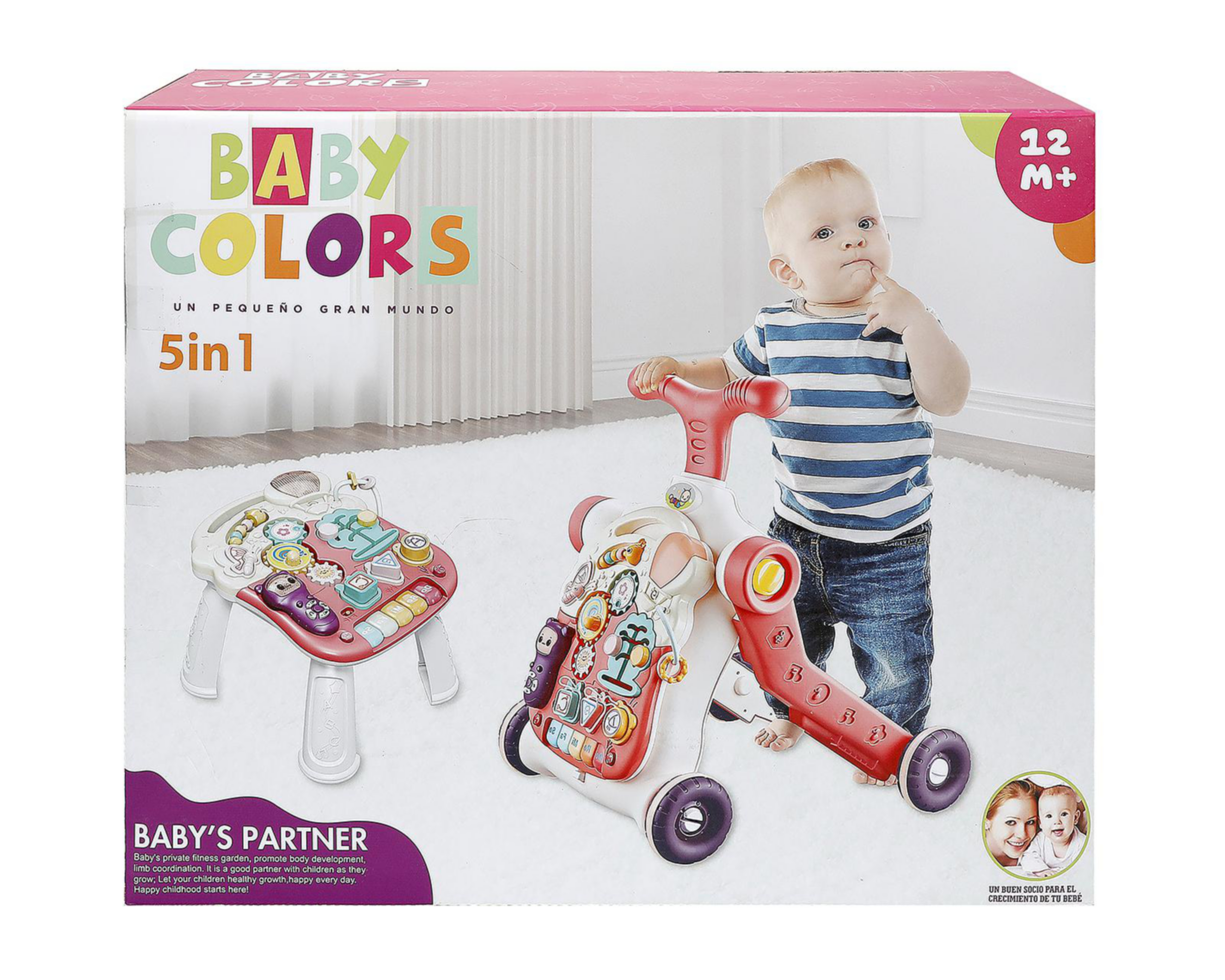 Foto 3 | Juego de Actividades 5 en 1 Baby Colors