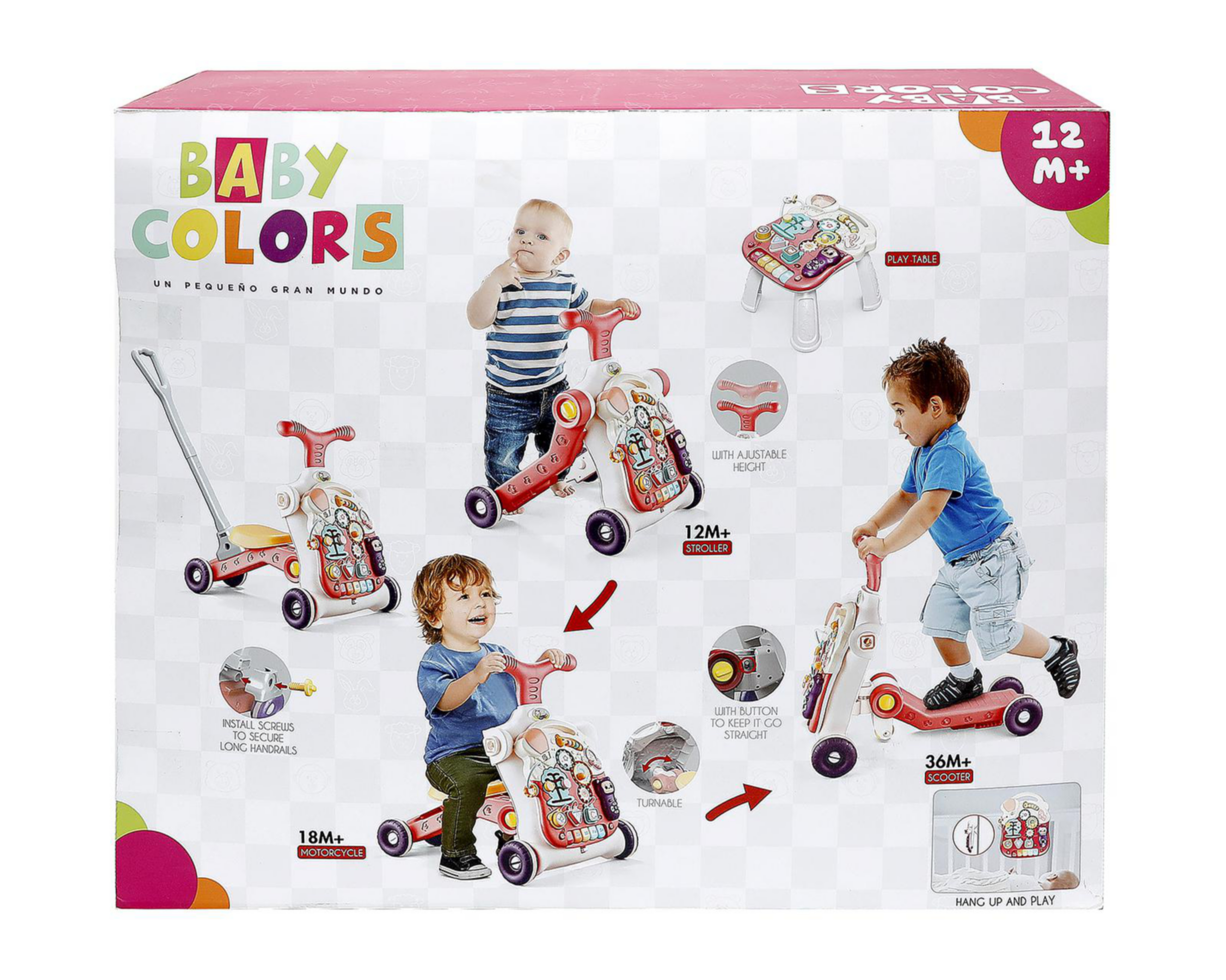 Foto 4 | Juego de Actividades 5 en 1 Baby Colors