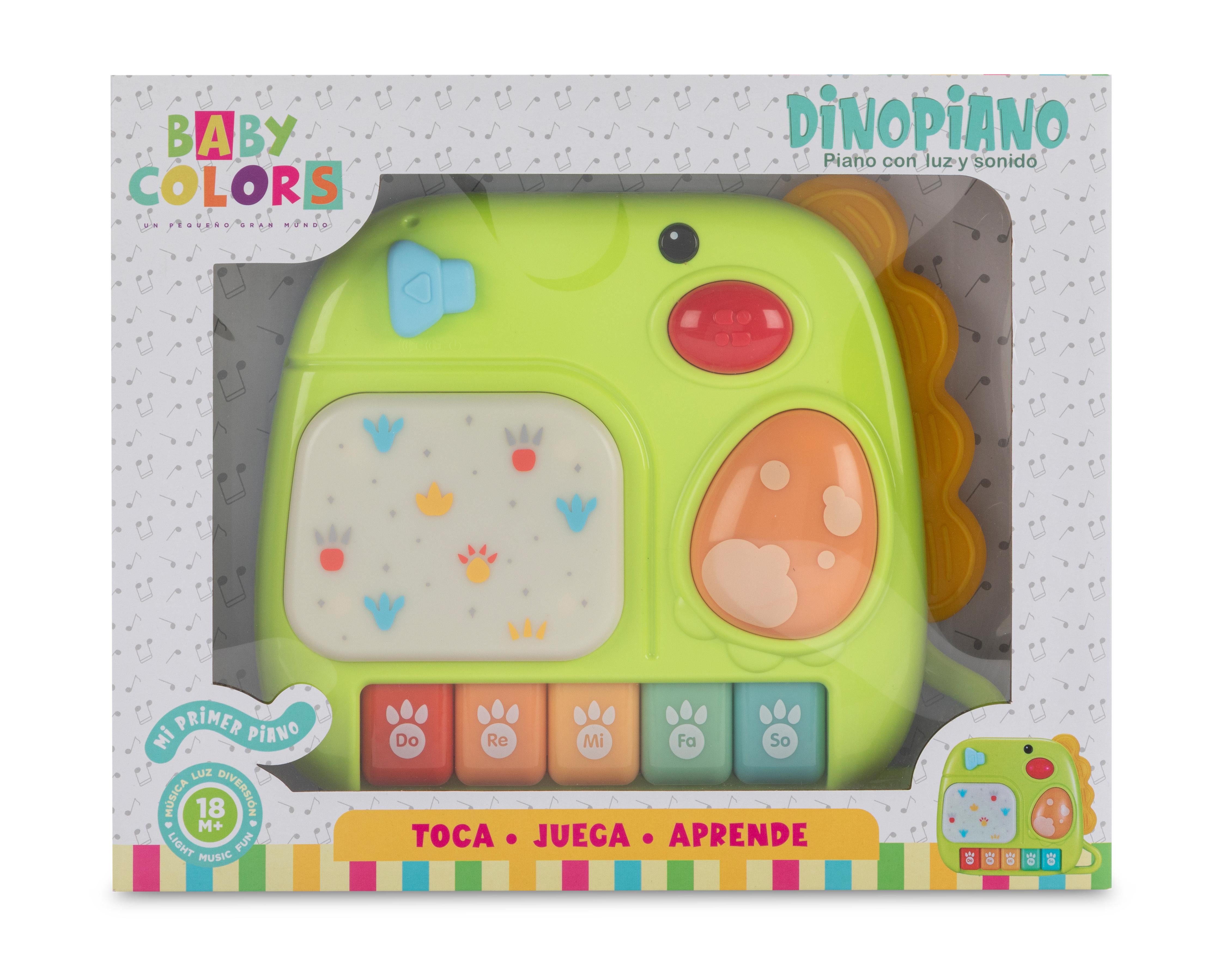 Foto 2 pulgar | Dino Piano Baby Colors