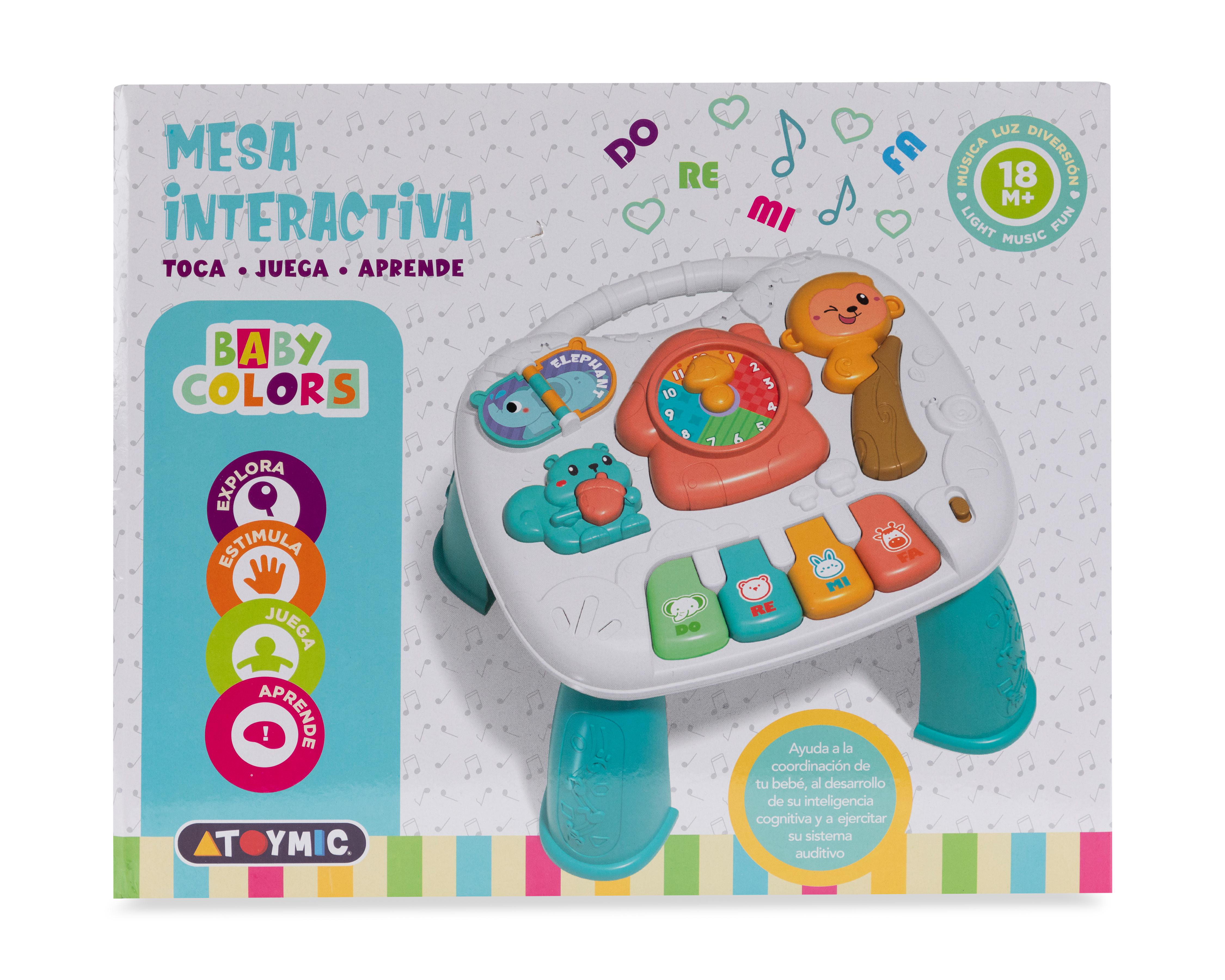 Foto 2 pulgar | Mesa Interactiva Baby Colors