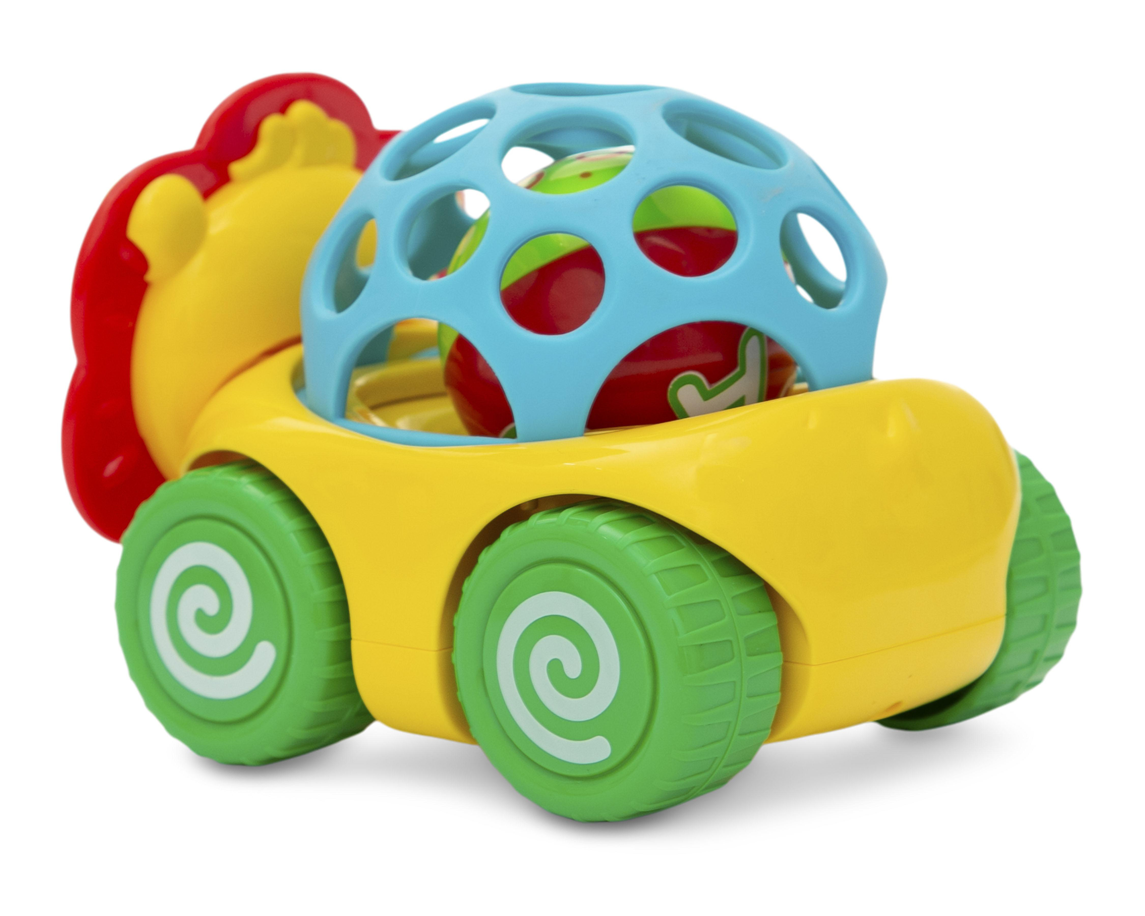 Foto 5 pulgar | Carro a Fricción Baby Colors Leoncito con Música
