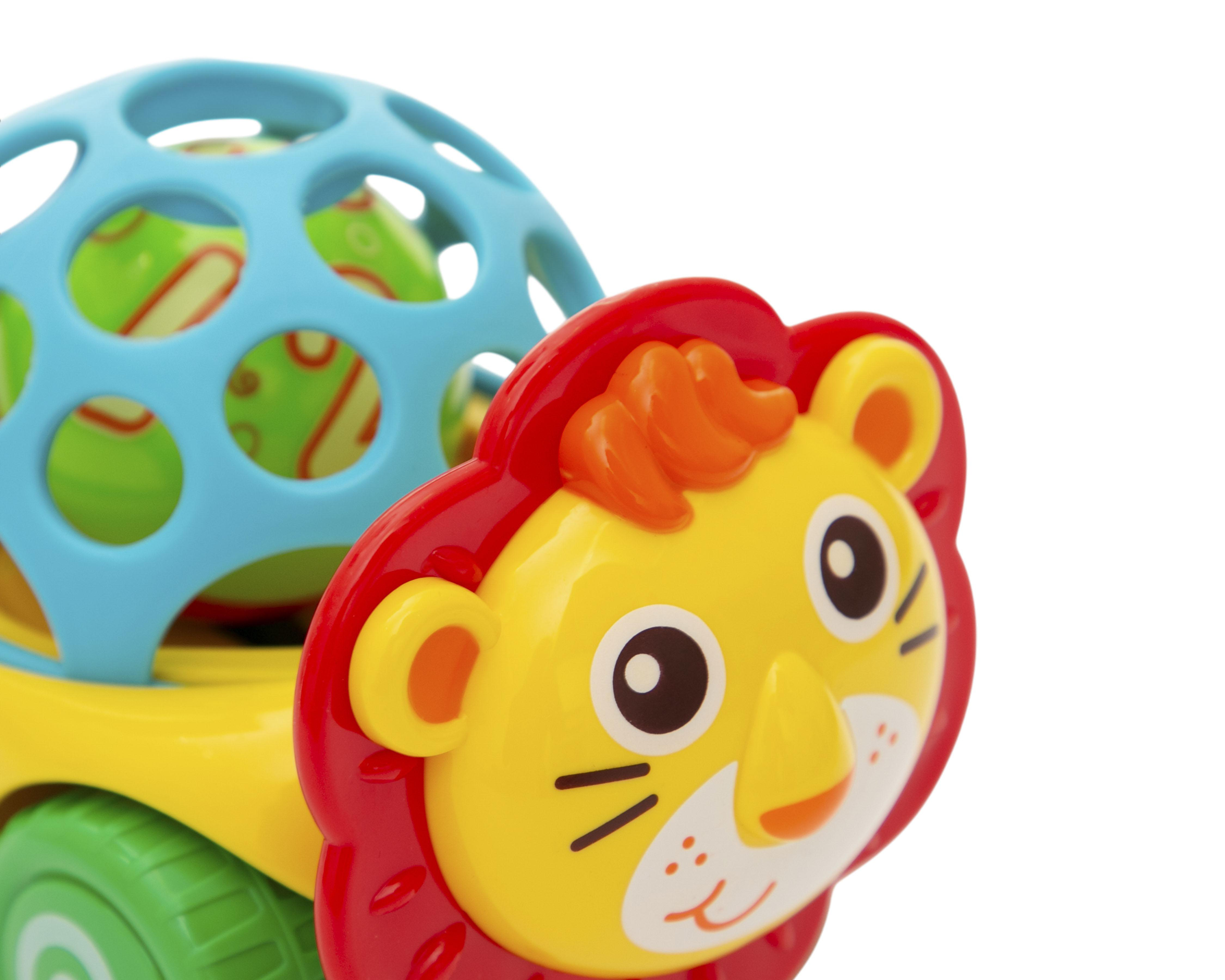 Foto 5 | Carro a Fricción Baby Colors Leoncito con Música