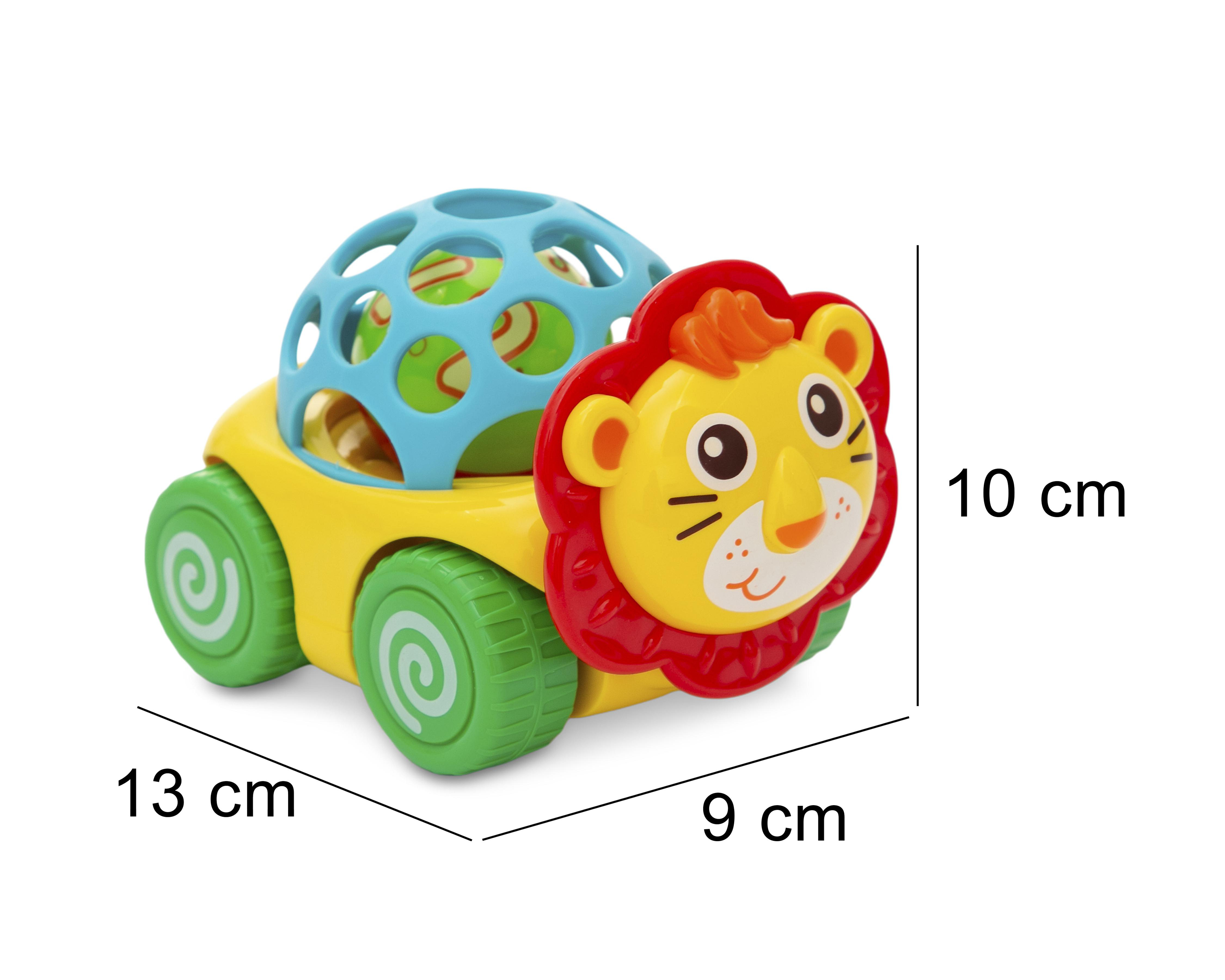 Foto 7 | Carro a Fricción Baby Colors Leoncito con Música