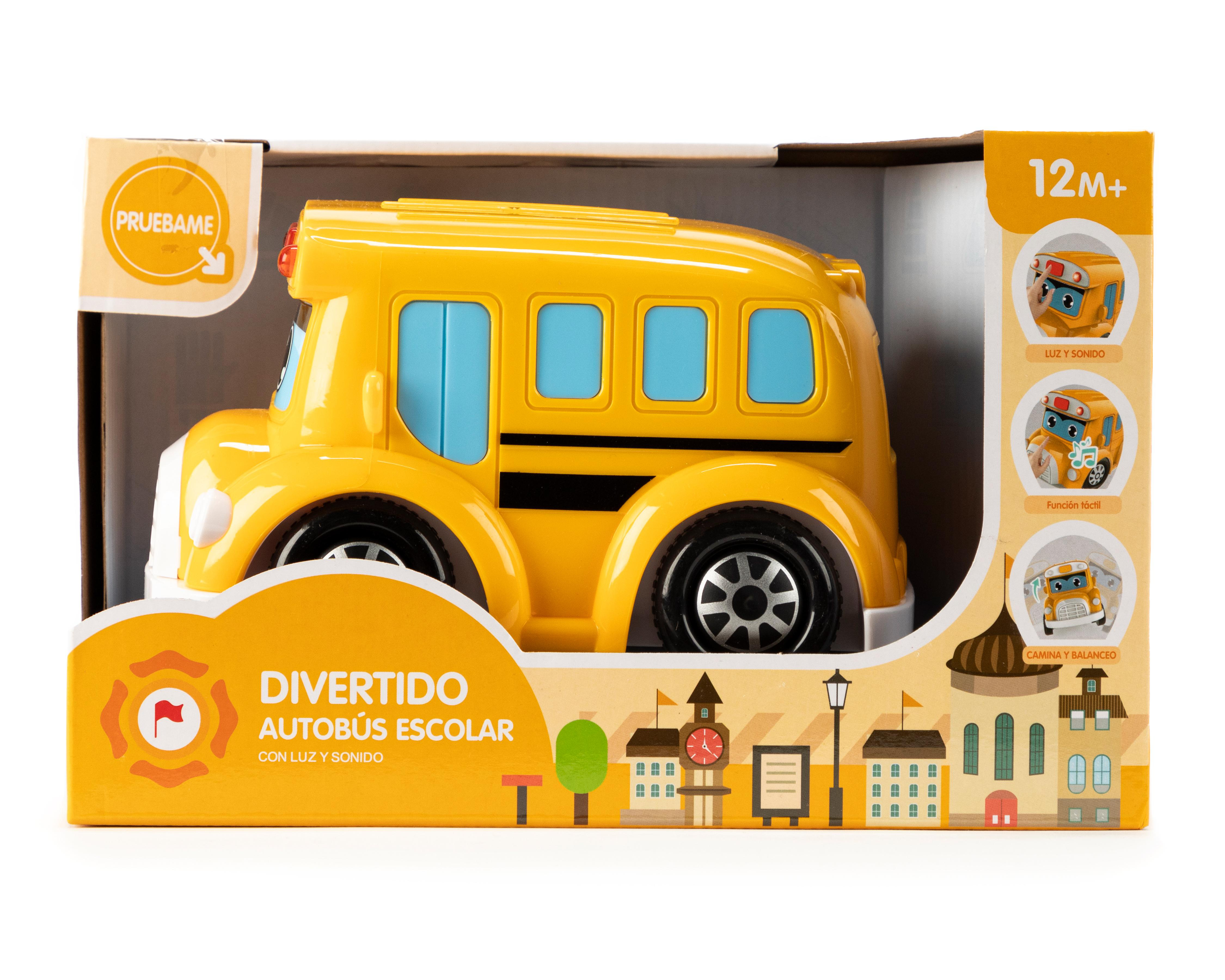 Foto 1 | Autobús Escolar Baby Colors con Luz y Sonido