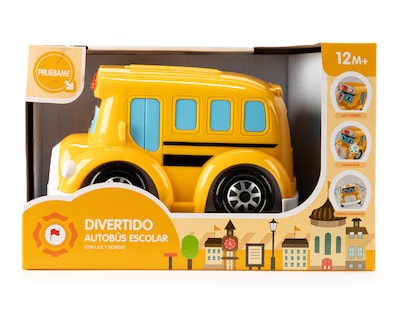 Foto 1 | Autobús Escolar Baby Colors con Luz y Sonido
